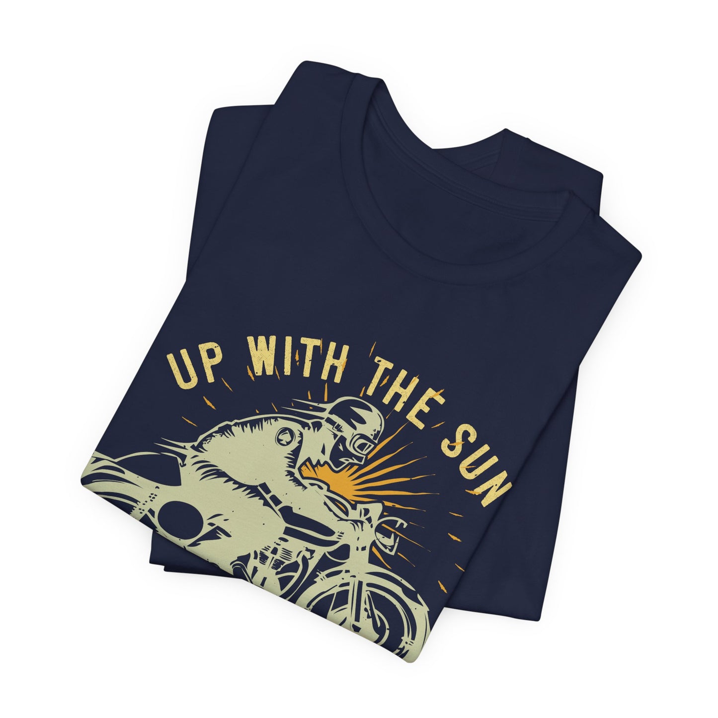 Up with the Sun, Gone with the Wind - Unisex Jersey Short Sleeve Tee - 13958
