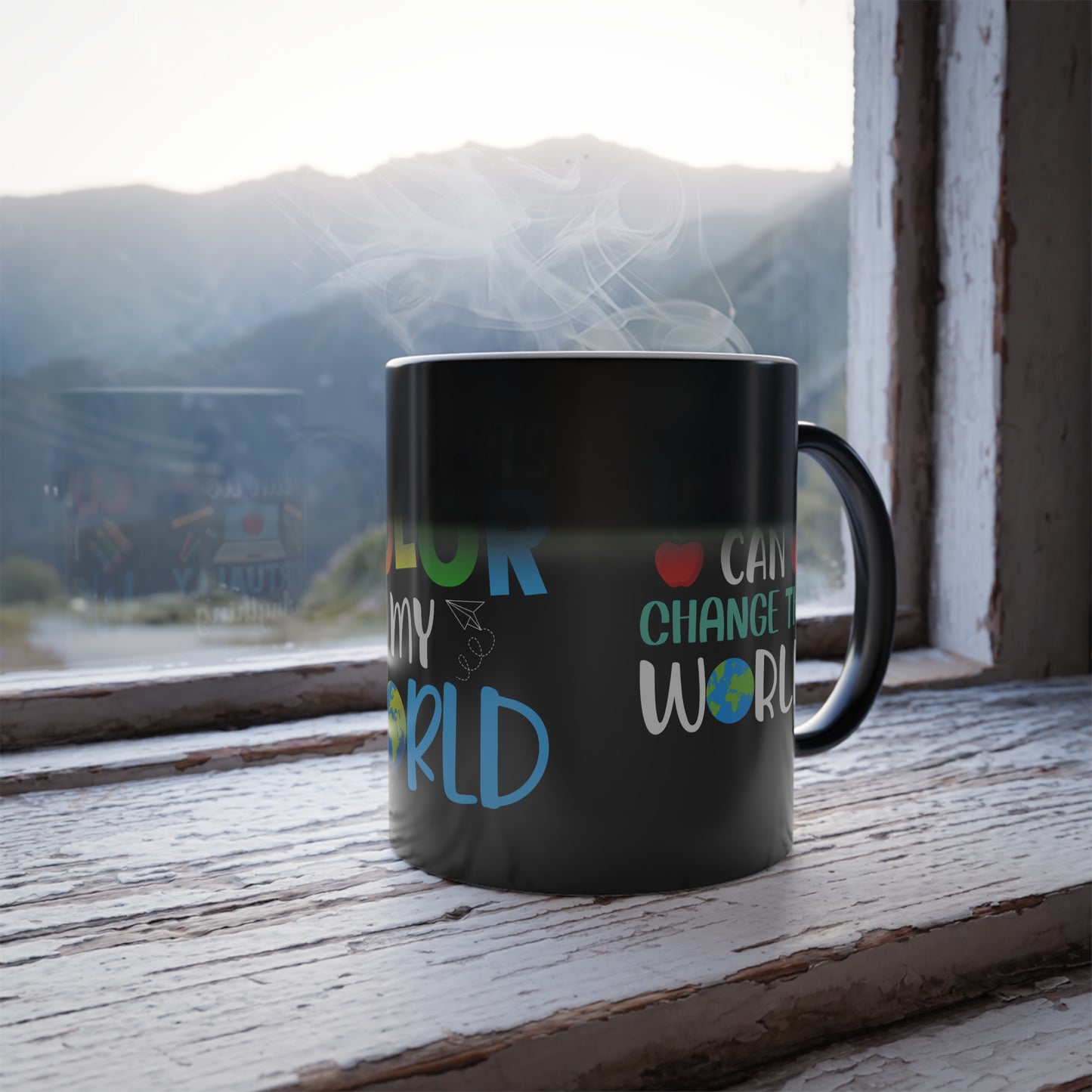 My Students Color My World - Color Morphing Mug, 11oz