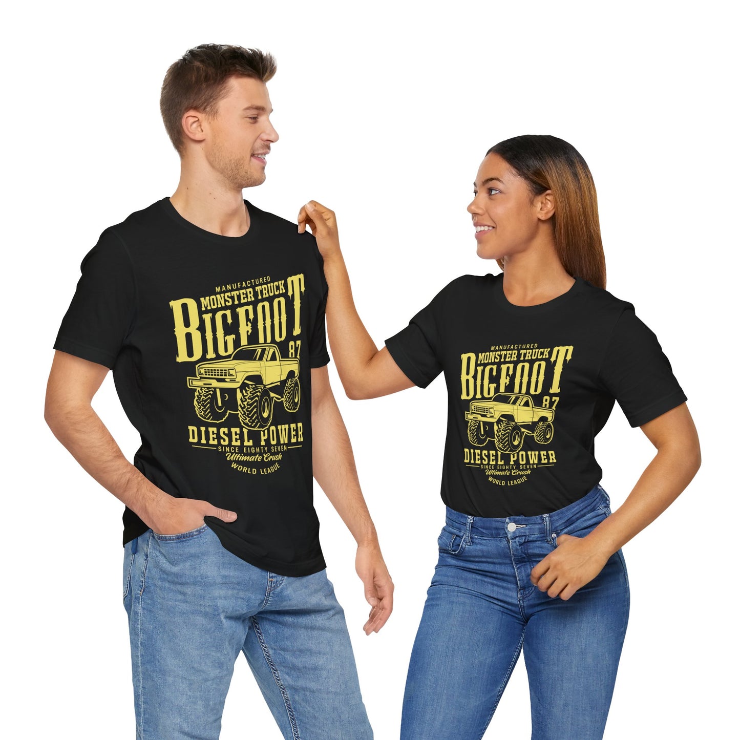 Monster Truck, Big Foot - Unisex Jersey Short Sleeve Tee - 12610