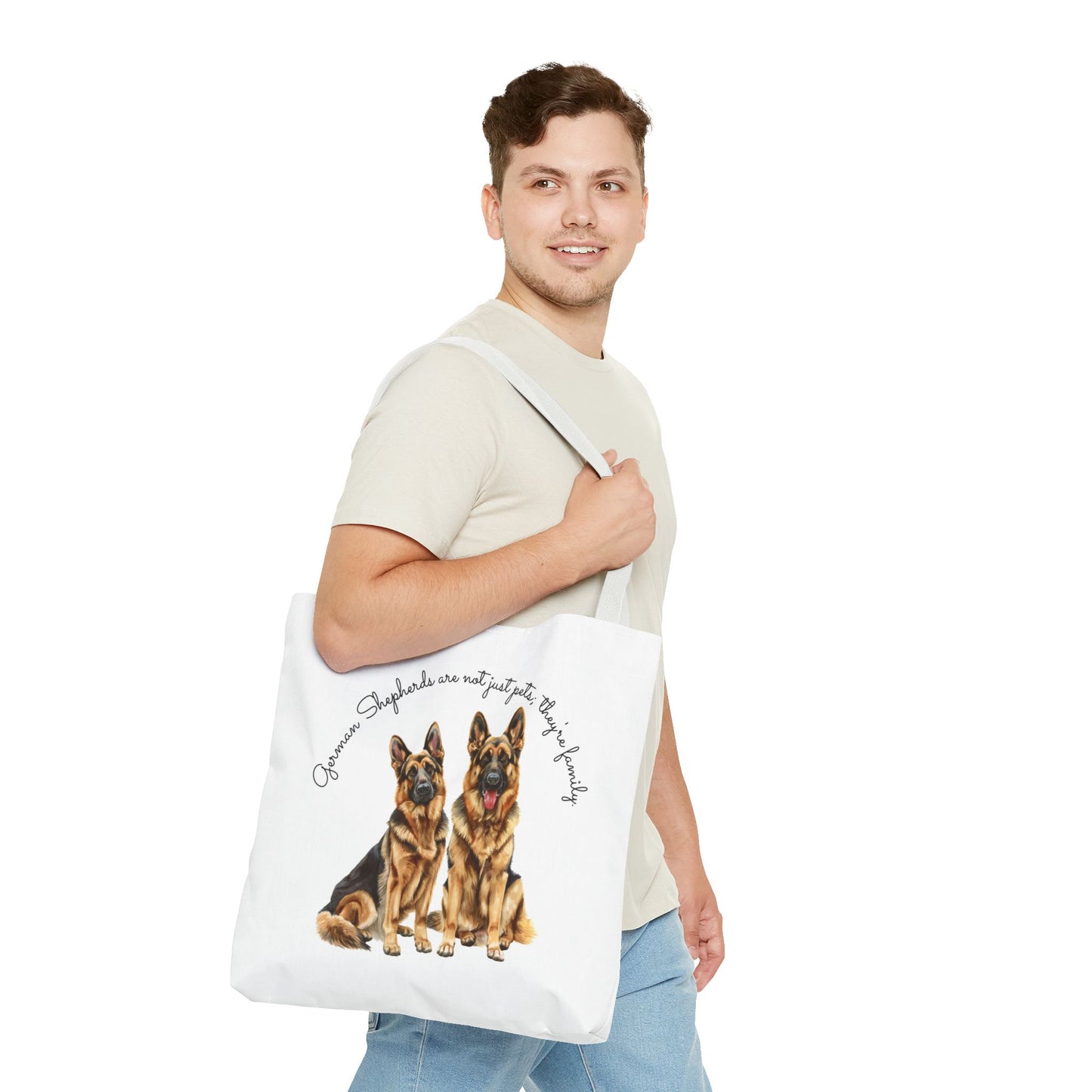 German Shepherds Are Not Just Pets; They're Family - Tote Bag - 10497