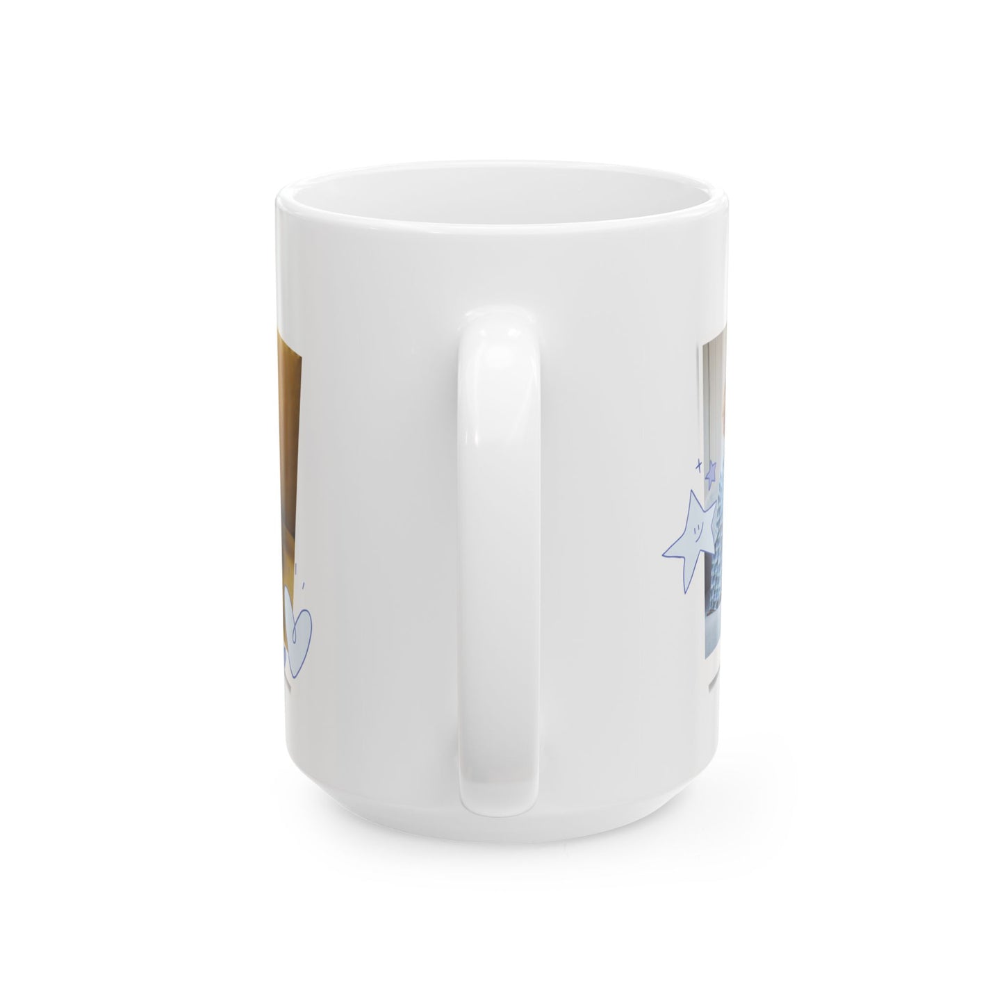 Personalized Pet Photo Mug, Dog Lover Gift, Customizable Coffee Cup, Animal Lover's Cup, Perfect for Birthdays, Pet Appreciation - 14162