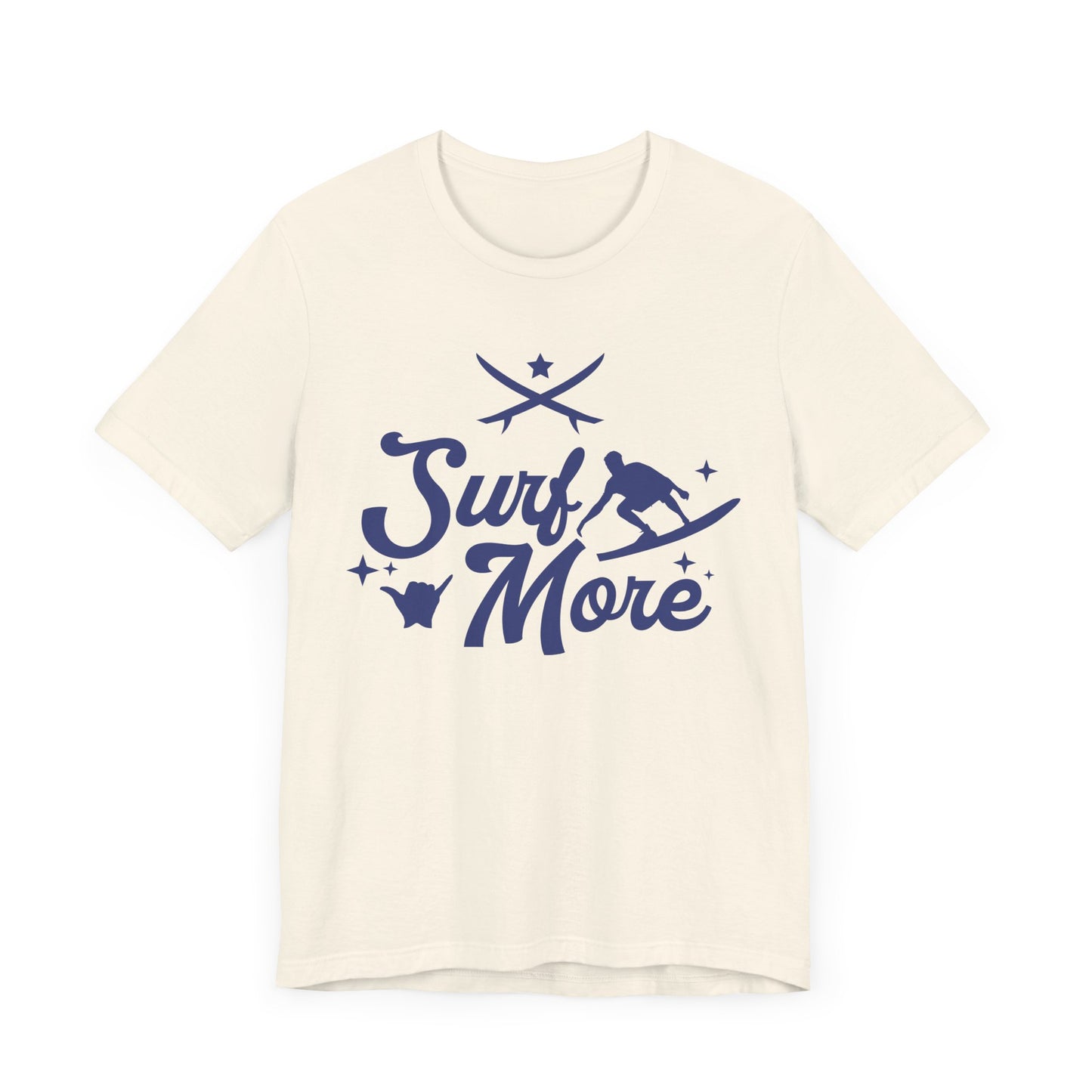 Surf More - Unisex Jersey Short Sleeve Tee - 13135