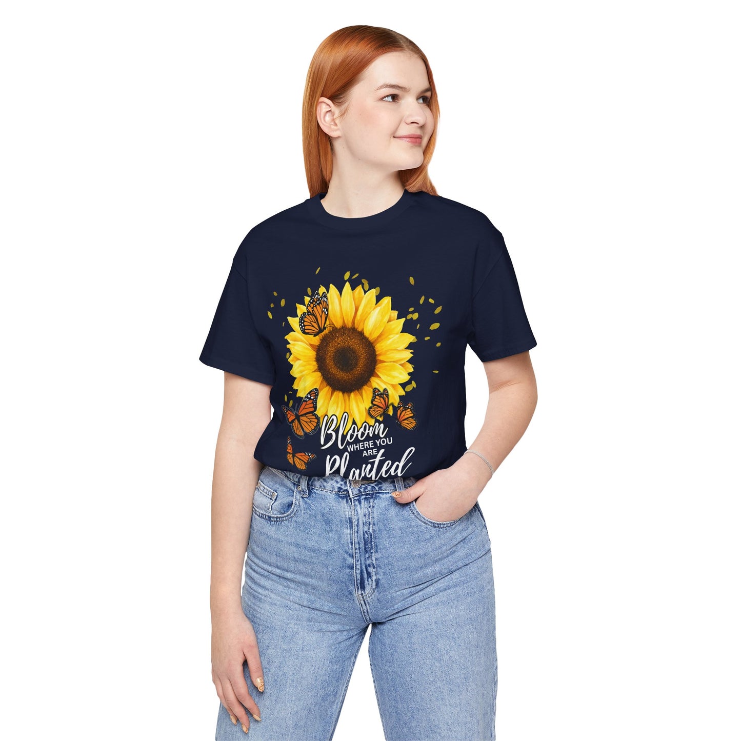 Sunflower Bloom Where You Are Planted Tee - 14920