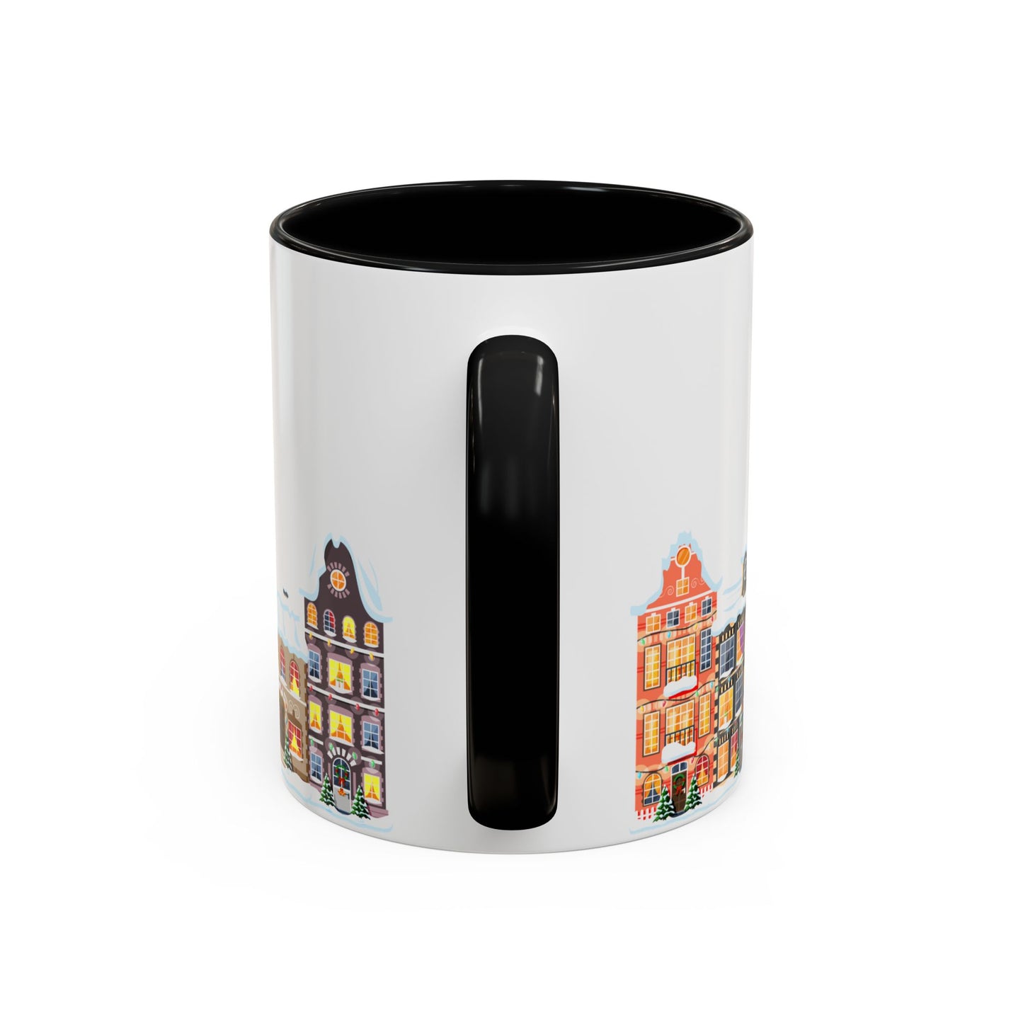 Christmas Houses - Accent Coffee Mug (11, 15oz) - 10438