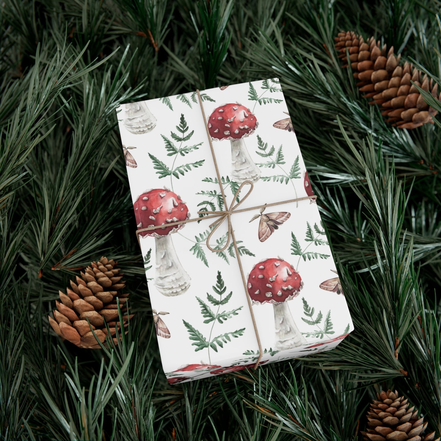 Red Mushroom - Gift Wrap Papers - 10242
