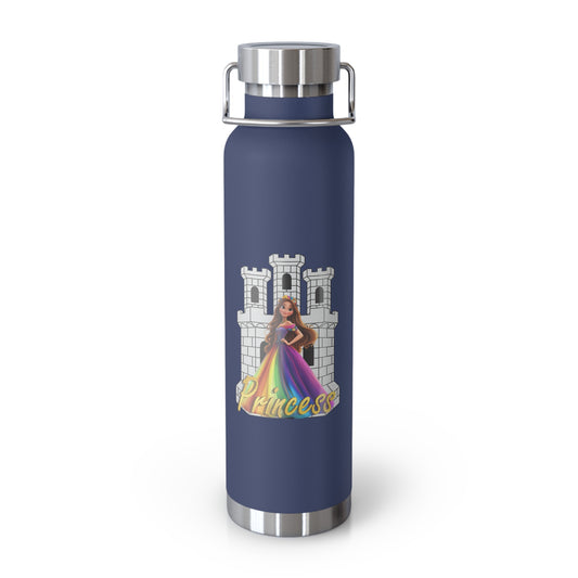 Every Girl Is a Princess - Copper Vacuum Insulated Bottle, 22oz