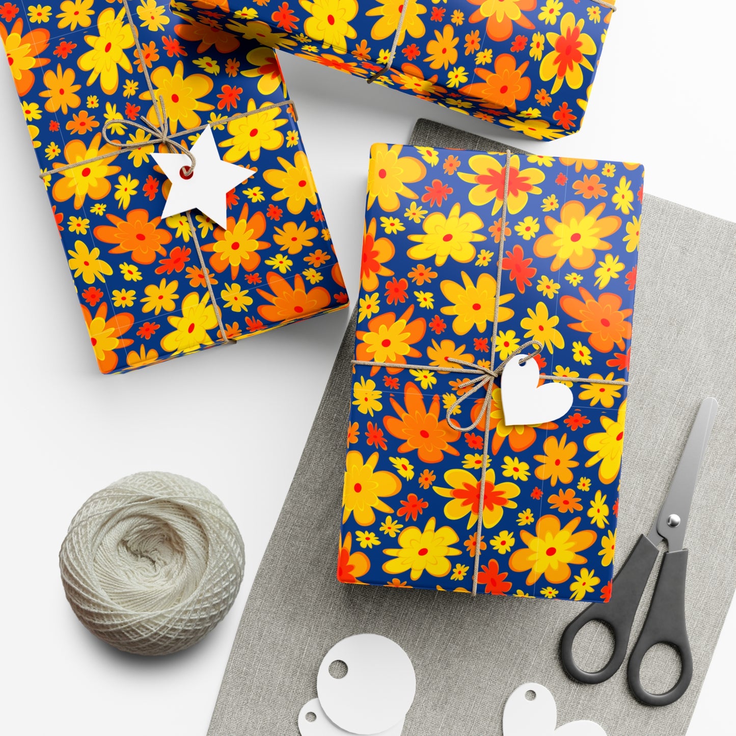 Bright Flowers - Gift Wrap Papers - 10217