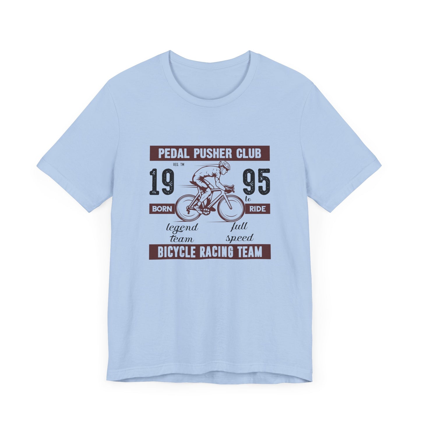 Bicycle: Pedal Pusher Club - Unisex Jersey Short Sleeve Tee