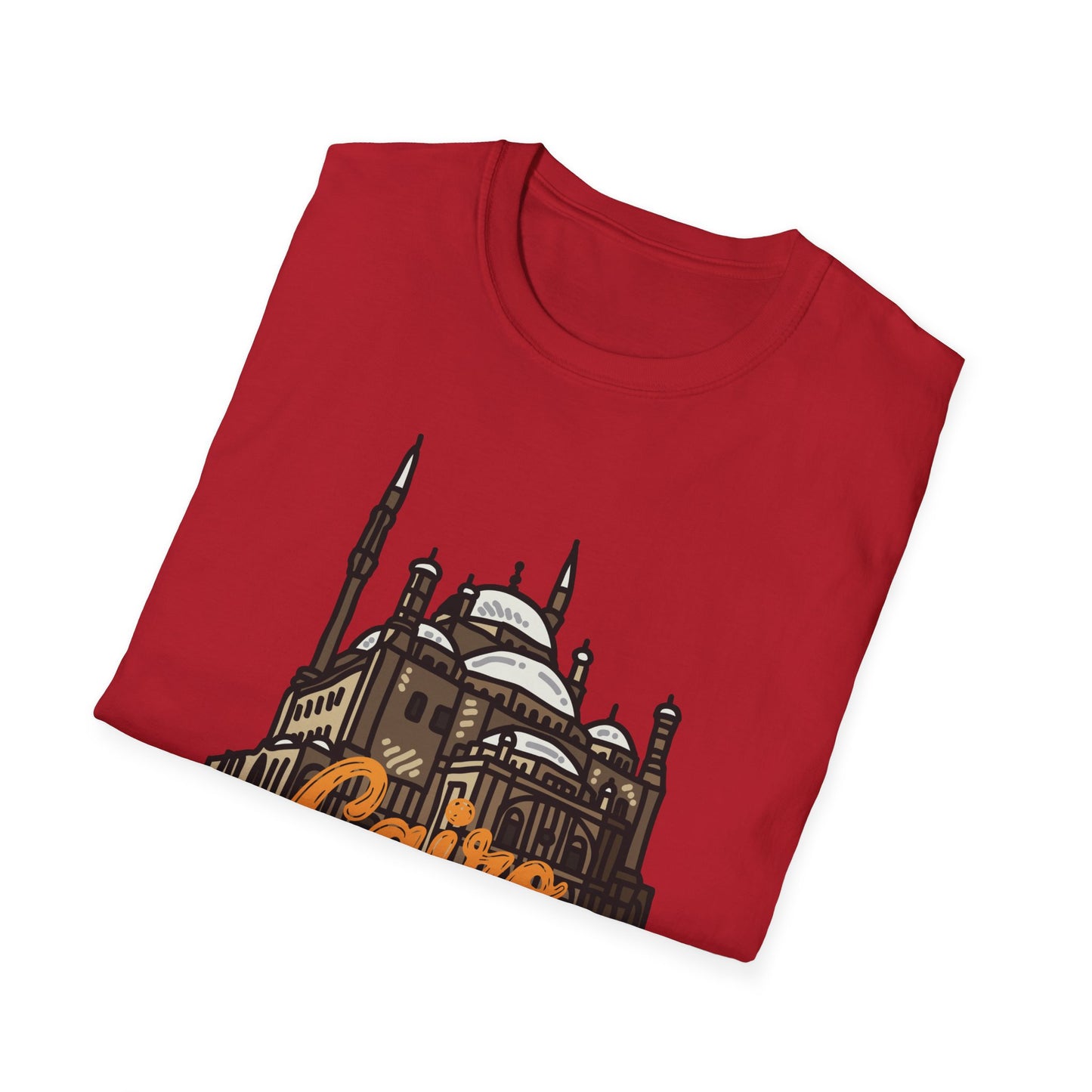 Cairo Unisex Softstyle T-Shirt – Perfect for Travelers and City Lovers - 12088