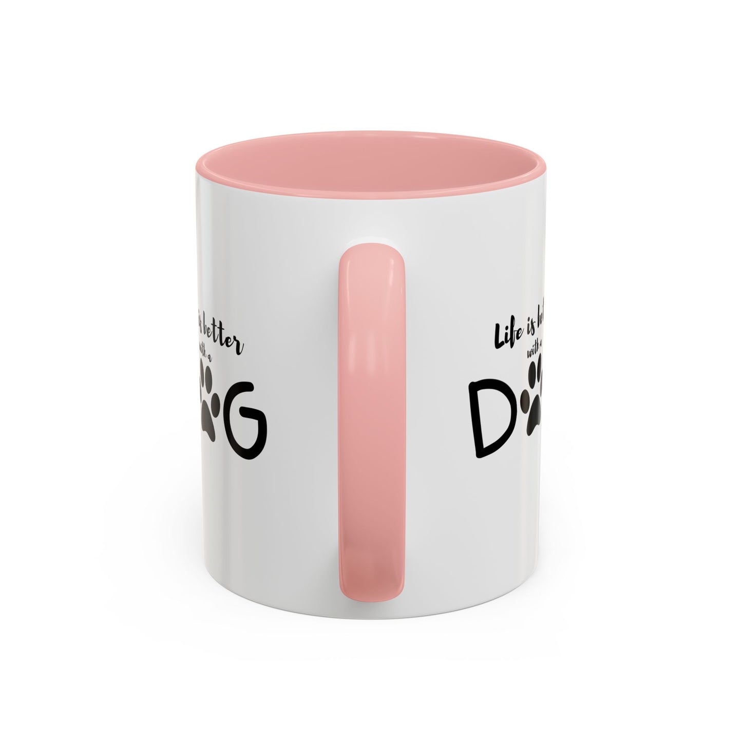 Did You Know There Are 300 Words For Love in Canine? -  Accent Coffee Mug (11, 15oz)