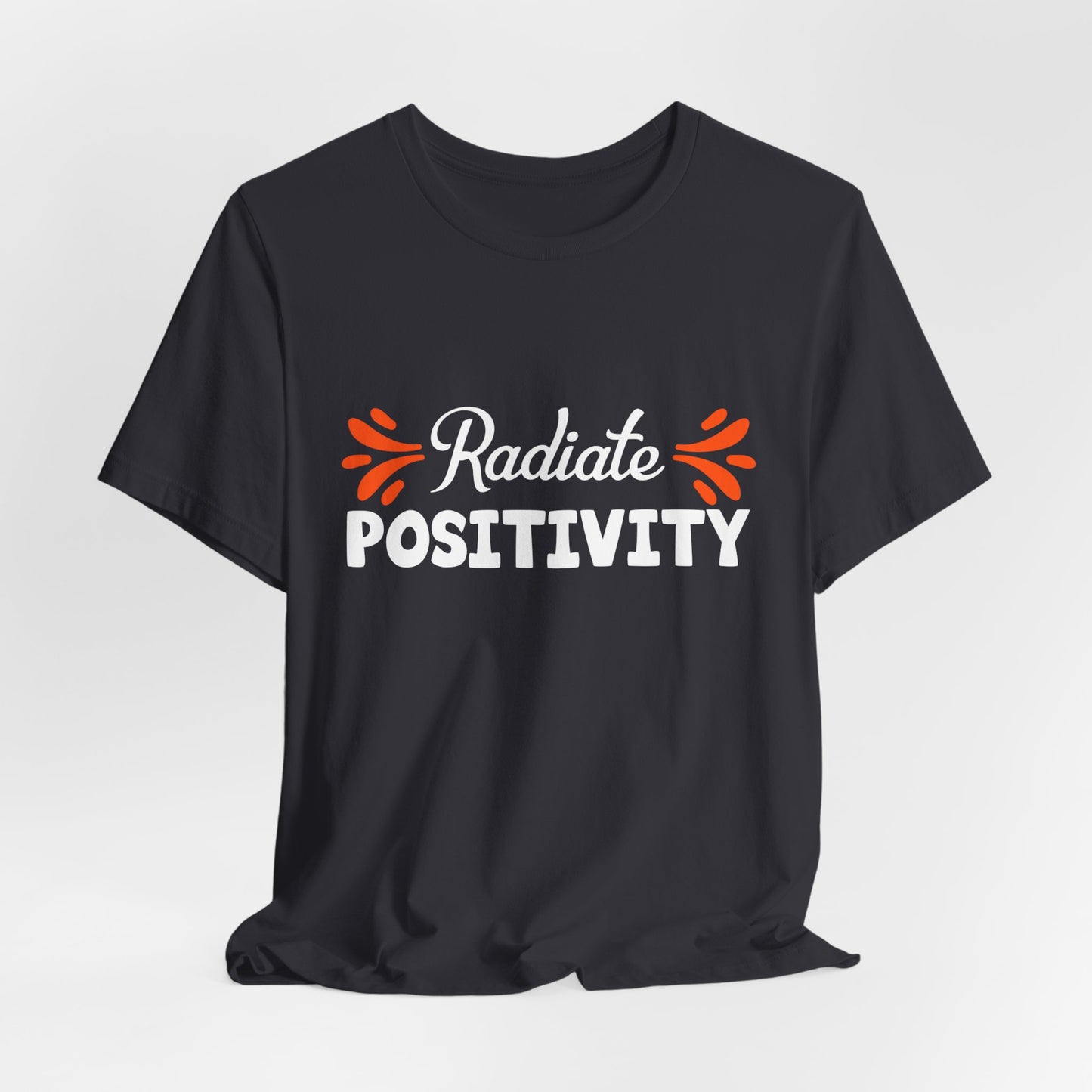 Motivational: Radiate Positivity - Unisex Jersey Short Sleeve Tee