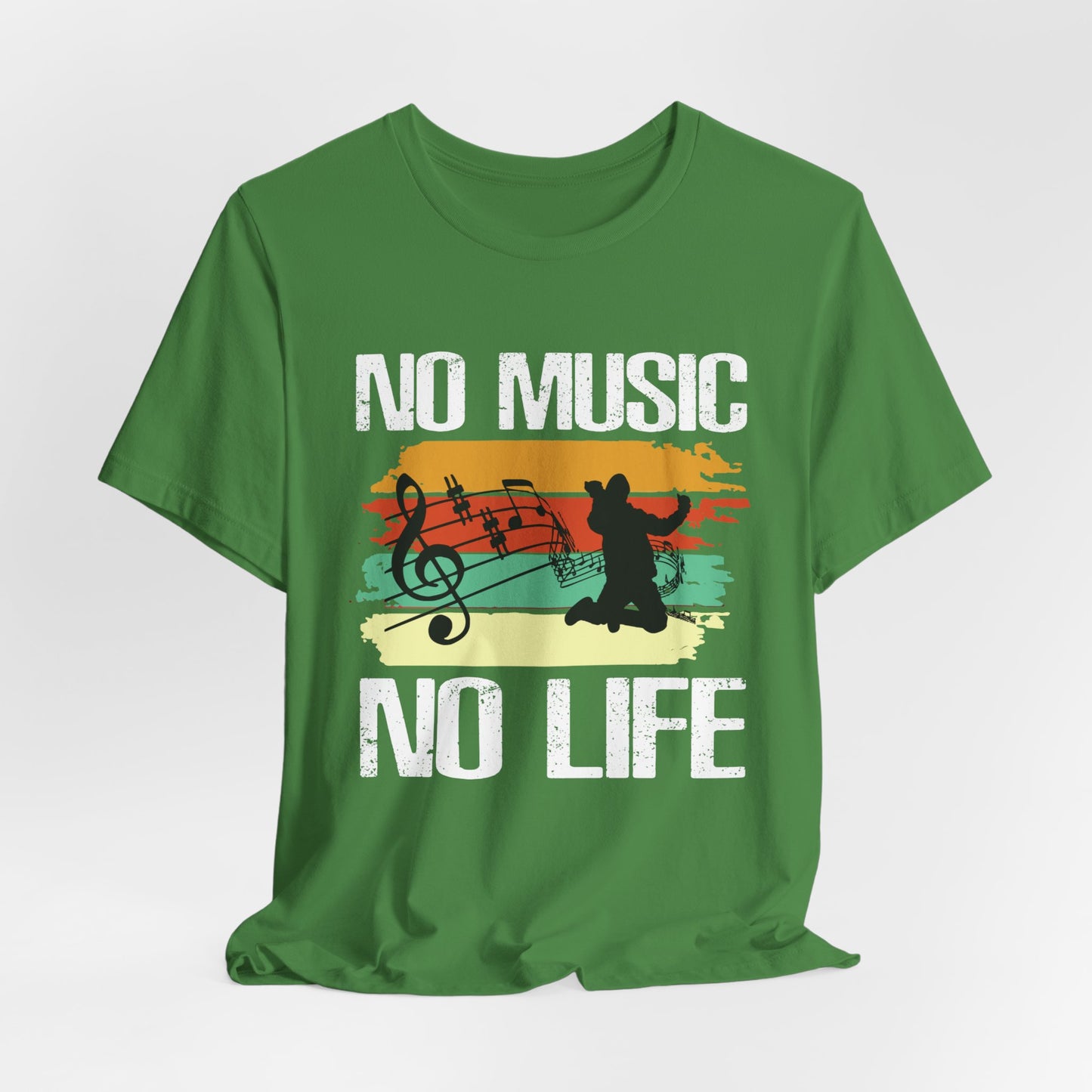 No Music No Life - Unisex Jersey Short Sleeve Tee