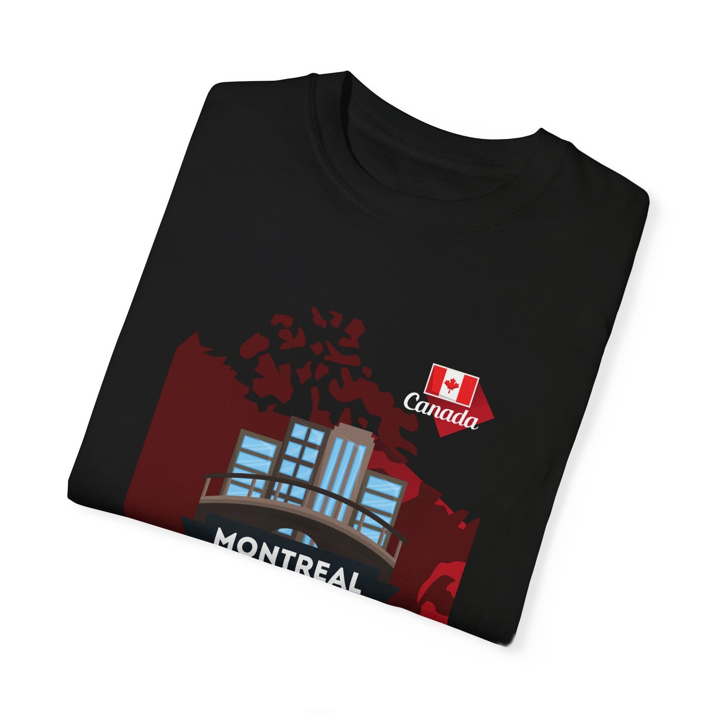 Montreal Graphic Unisex T-Shirt - Perfect for Travelers & Locals - 12201