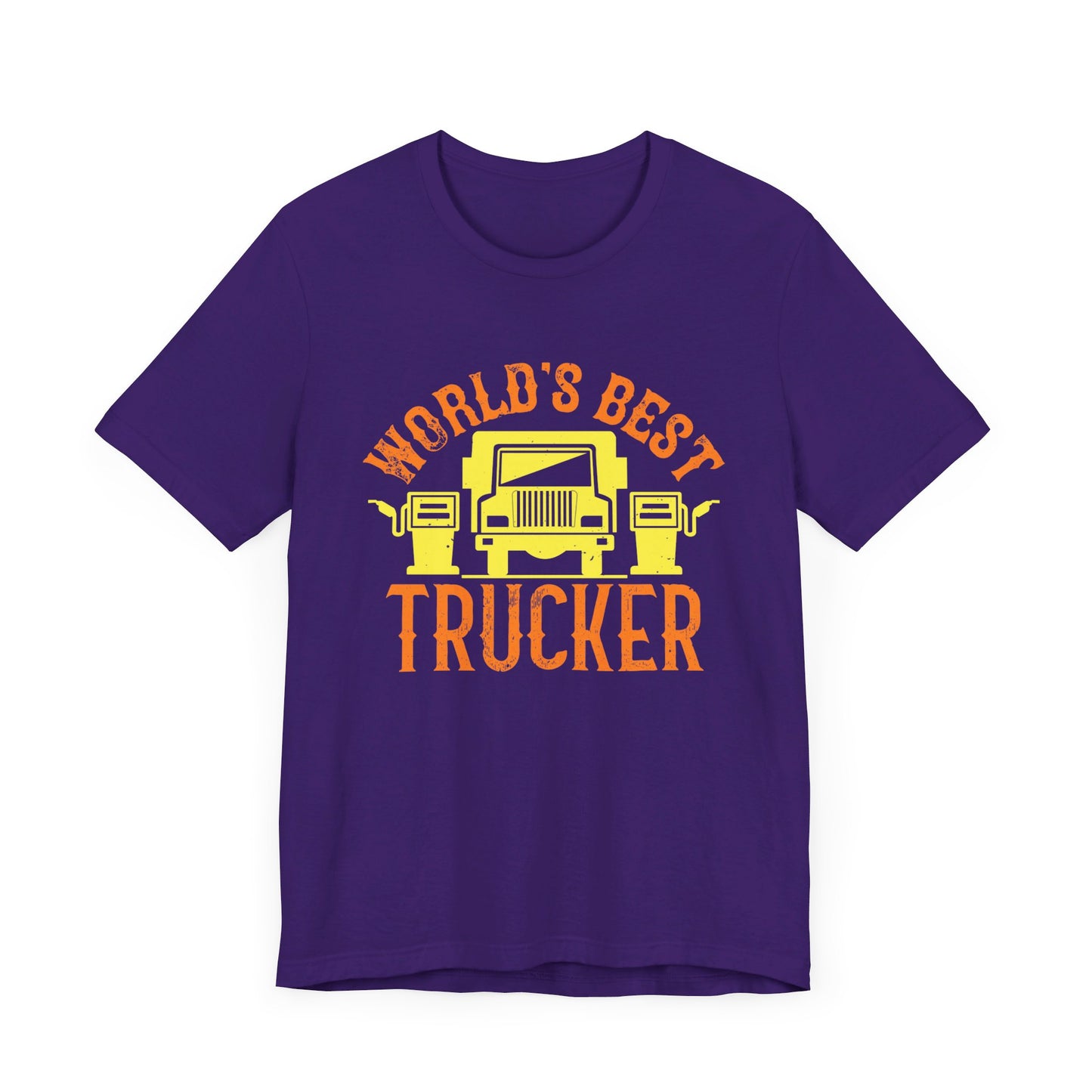 World’s Best Truck Driver - Unisex Jersey Short Sleeve Tee