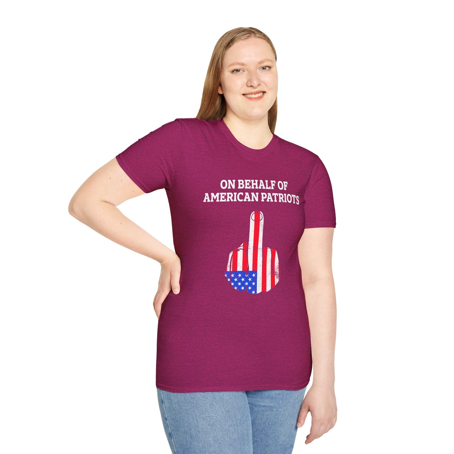 Patriotic Graphic Tee, Funny T-Shirt for Freedom Lovers, Gift for Veterans, Independence Day Wear, Casual Everyday Style - 13653