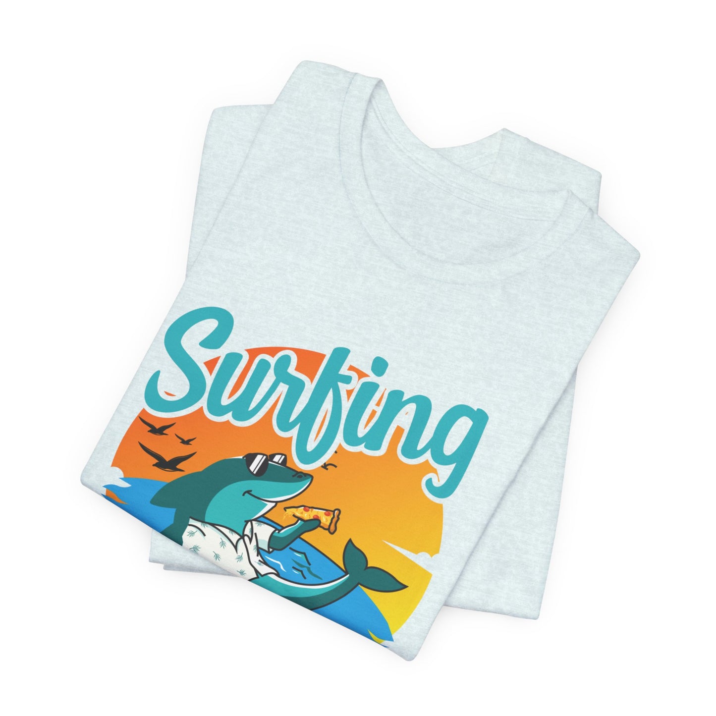 Surfing Paradise - Unisex Jersey Short Sleeve Tee - 13092