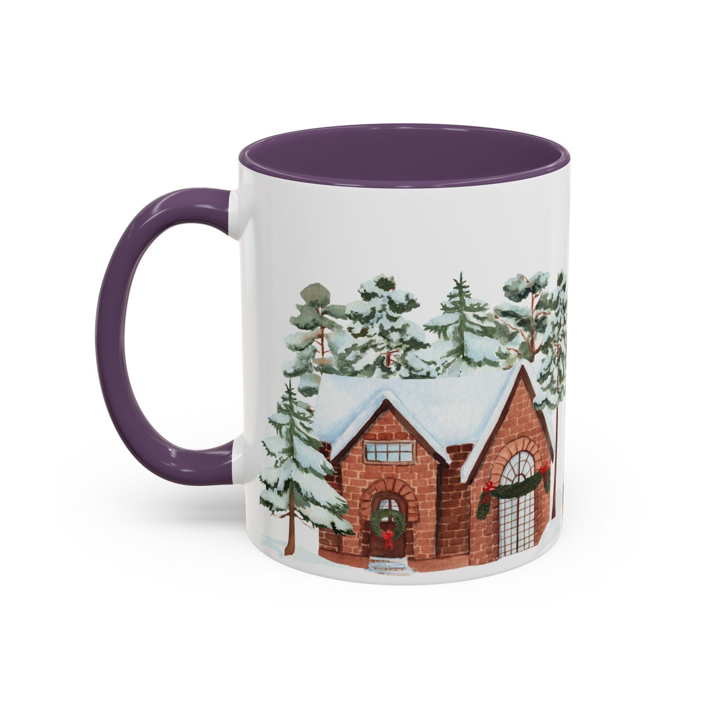 Christmas Houses - Accent Coffee Mug (11, 15oz) - 10456