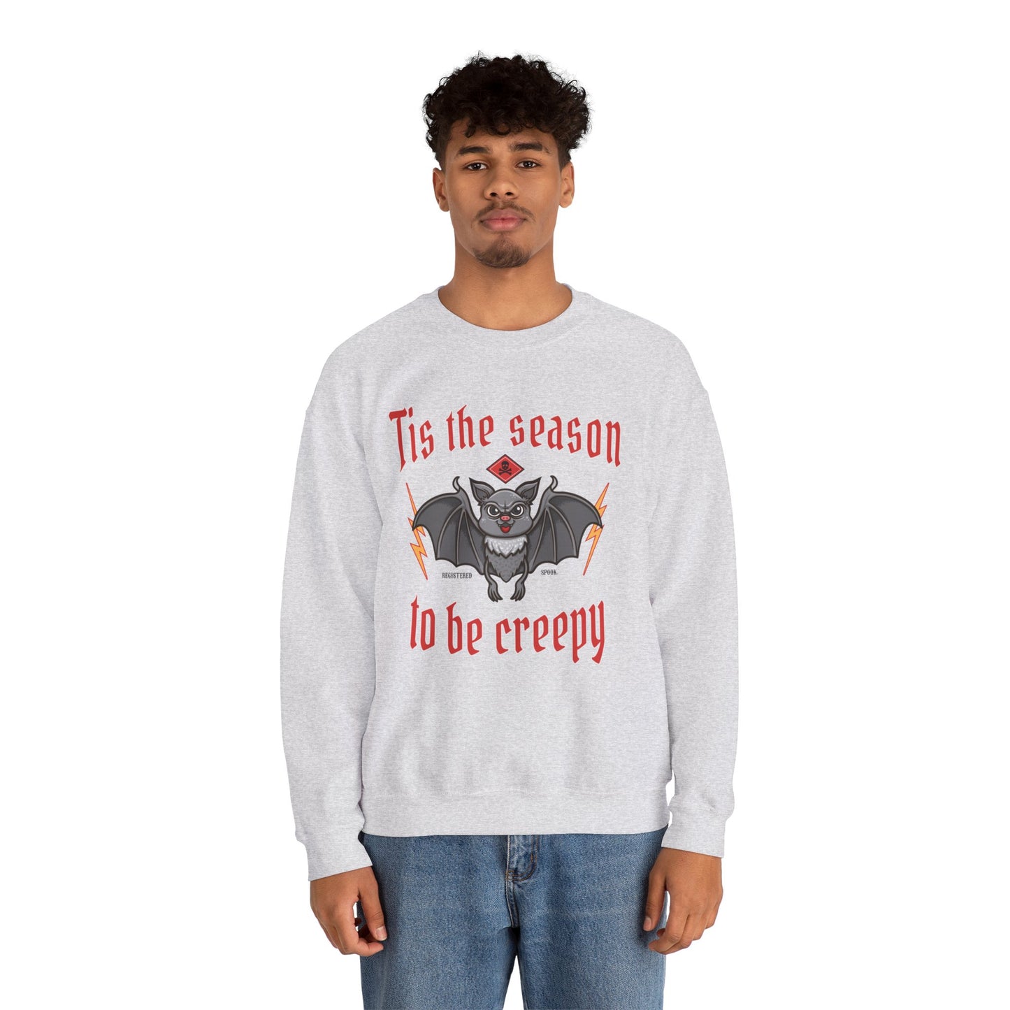 This, the Season to Be Creepy - Unisex Heavy Blend™ Crewneck Sweatshirt