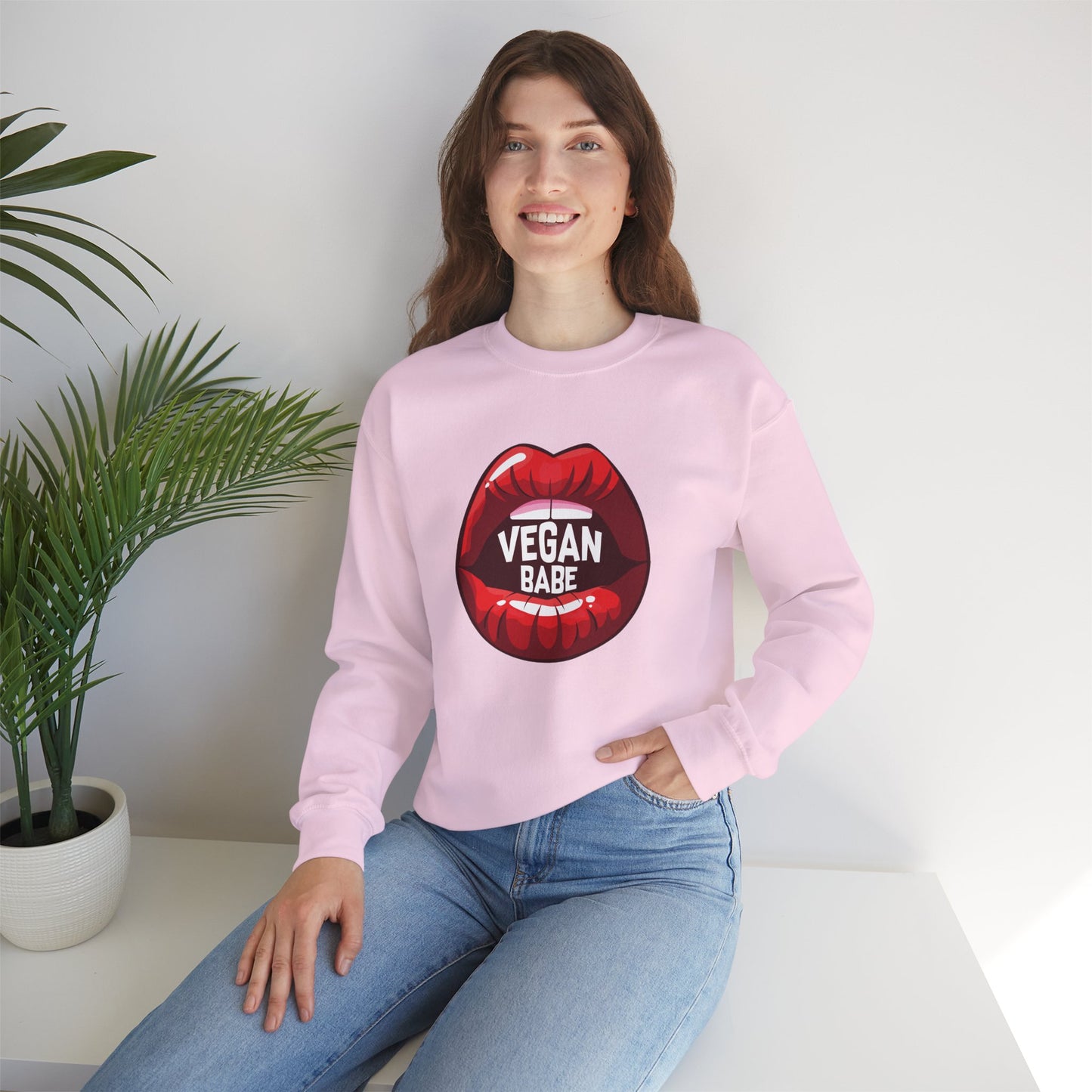 Vegan Base - Unisex Heavy Blend™ Crewneck Sweatshirt