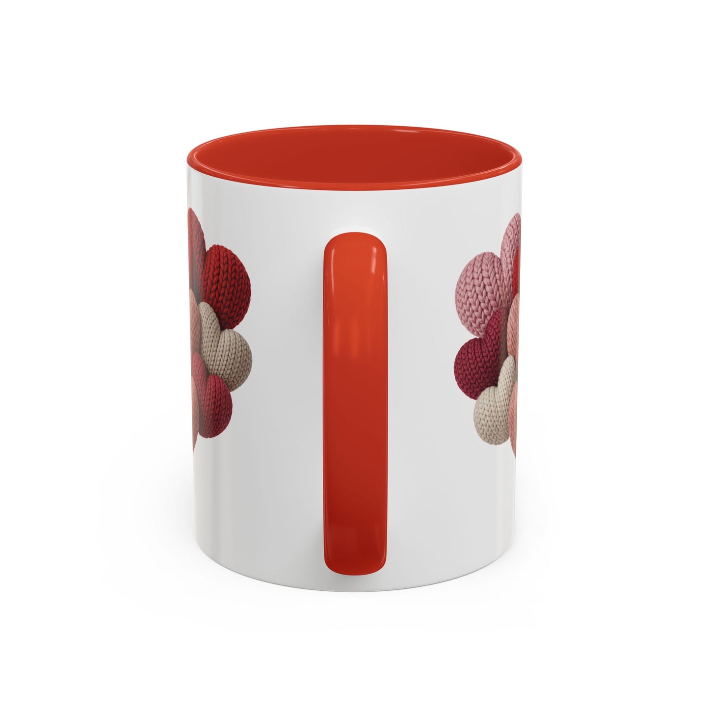 Valentine’s Hearts Personalized Mug — Custom Names & Established Date (11oz / 15oz) - 14745
