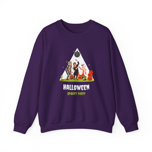 Halloween, Spooky Party - Unisex Heavy Blend™ Crewneck Sweatshirt