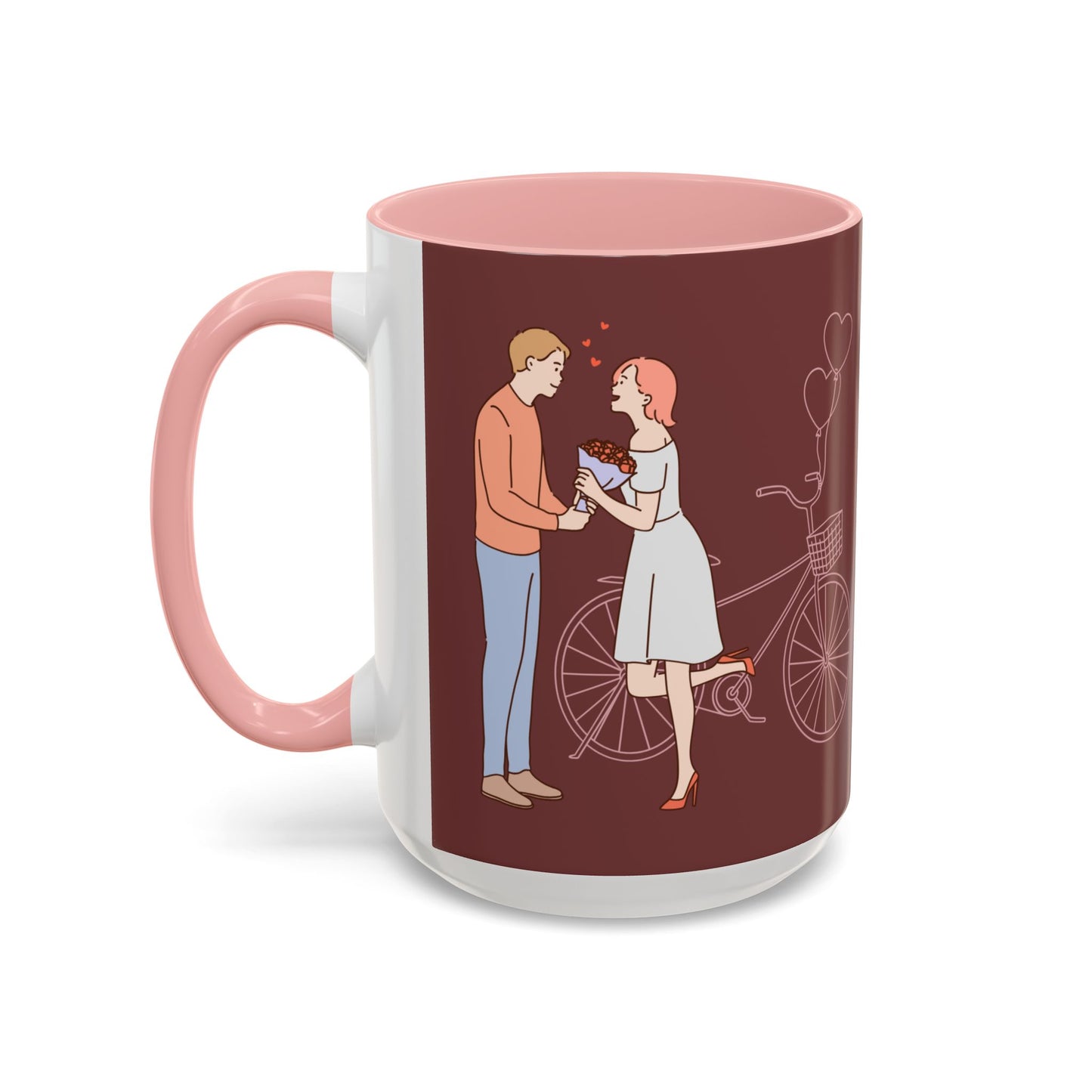 Couple, I Love You Every Day, Not Just On Valentine's Day - Accent Coffee Mug (11, 15oz) - 11134