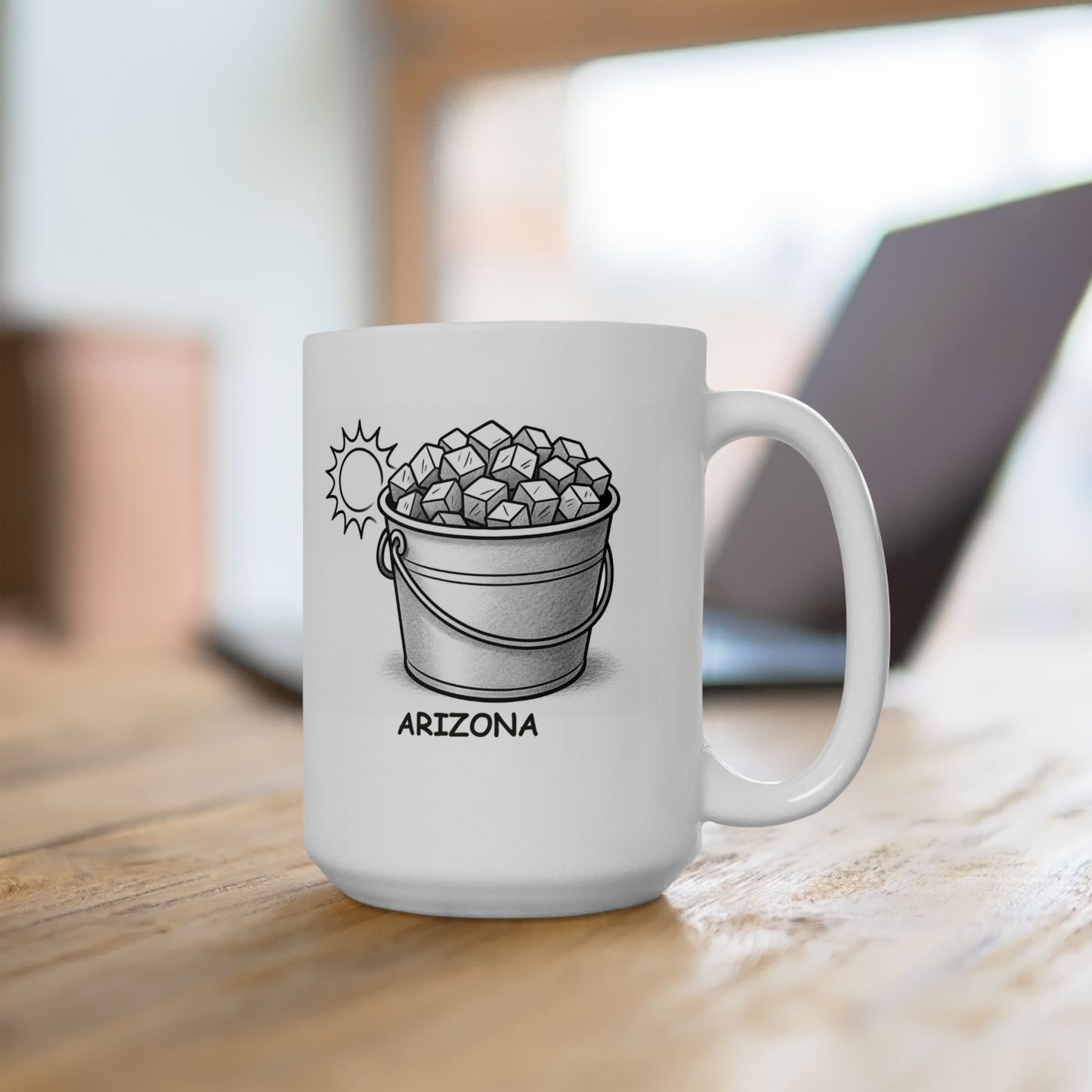 "Arizona: We don’t do cold drinks, we do ice." Ceramic Mug - 13129