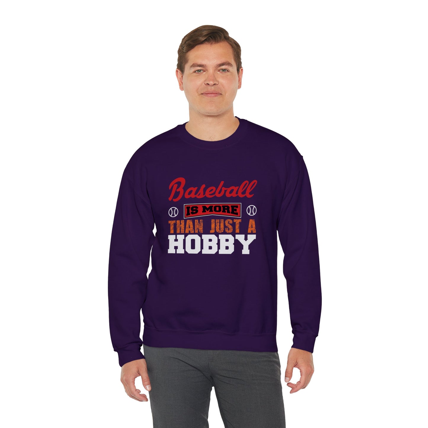 Baseball is More Than Just A Hobby - Unisex Heavy Blend™ Crewneck Sweatshirt