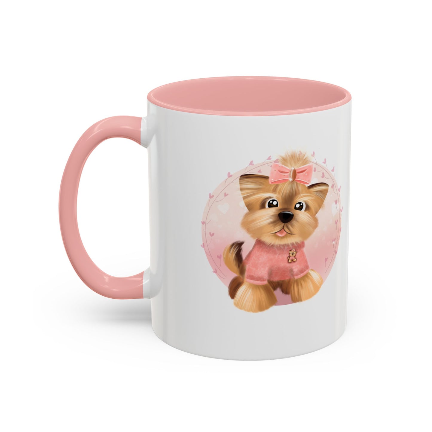Love My Pet, Name, Customizable - Accent Coffee Mug (11, 15oz) - 11014