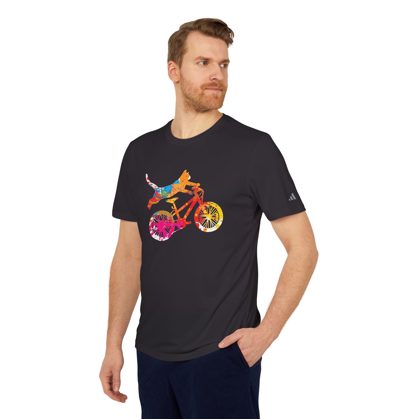 Cyclist - Adidas Unisex Sport T-shirt