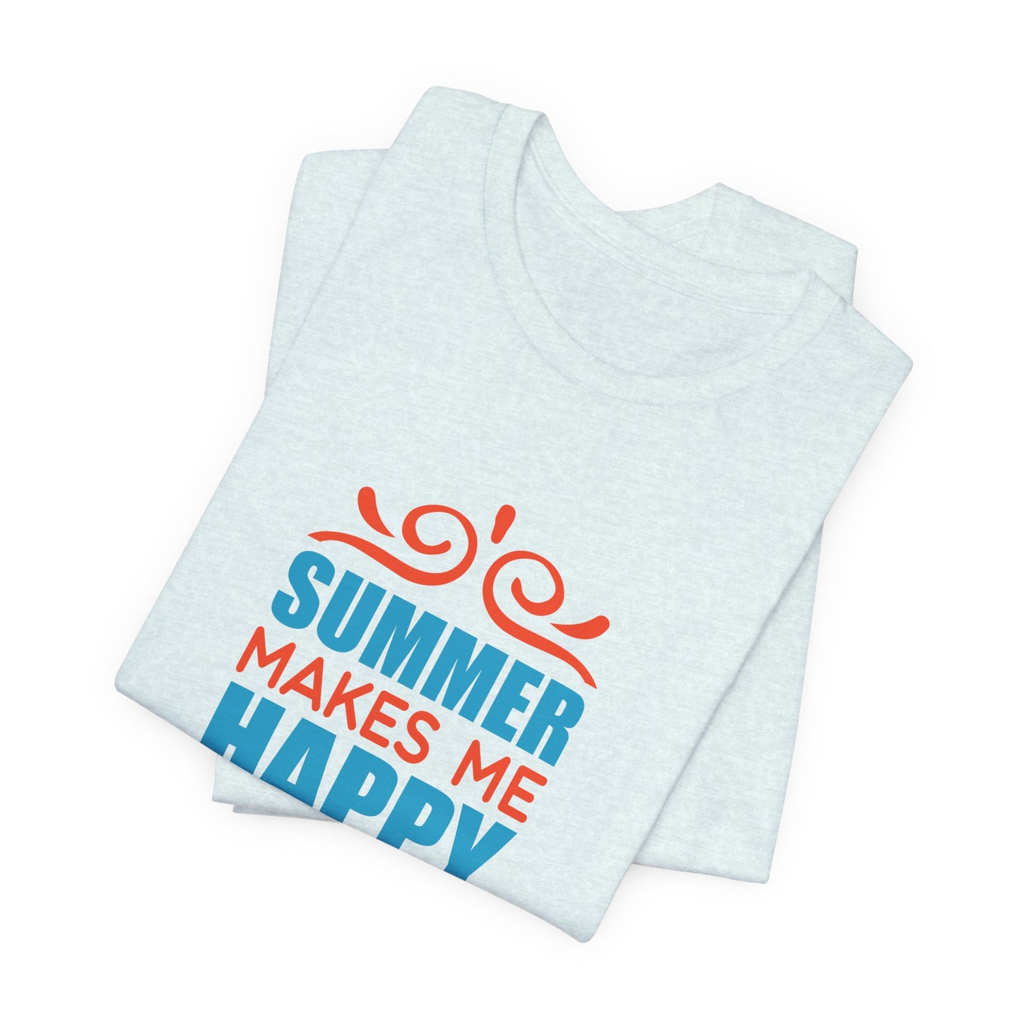 Summer Makes Me Happy - Unisex Jersey Short Sleeve Tee