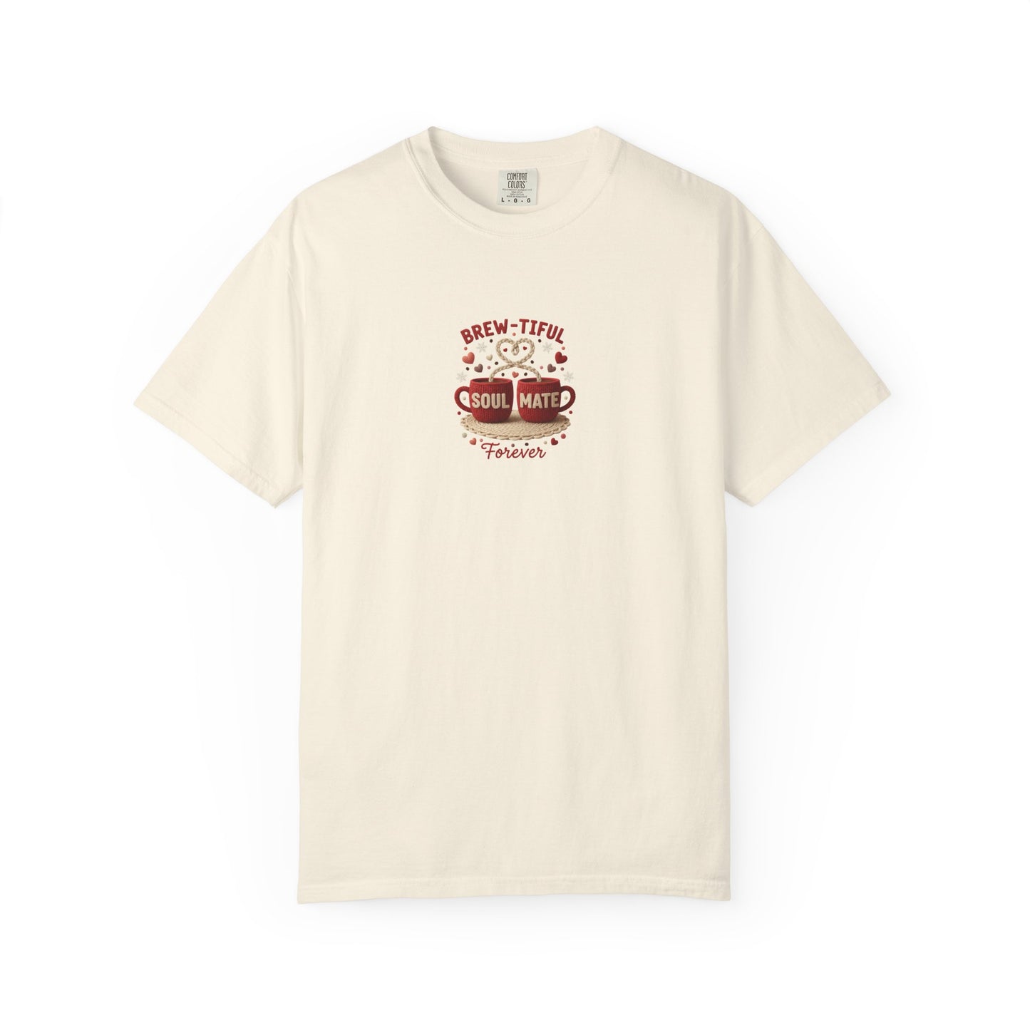 Brew-tiful Soul Mate Coffee Graphic T-Shirt - 14747