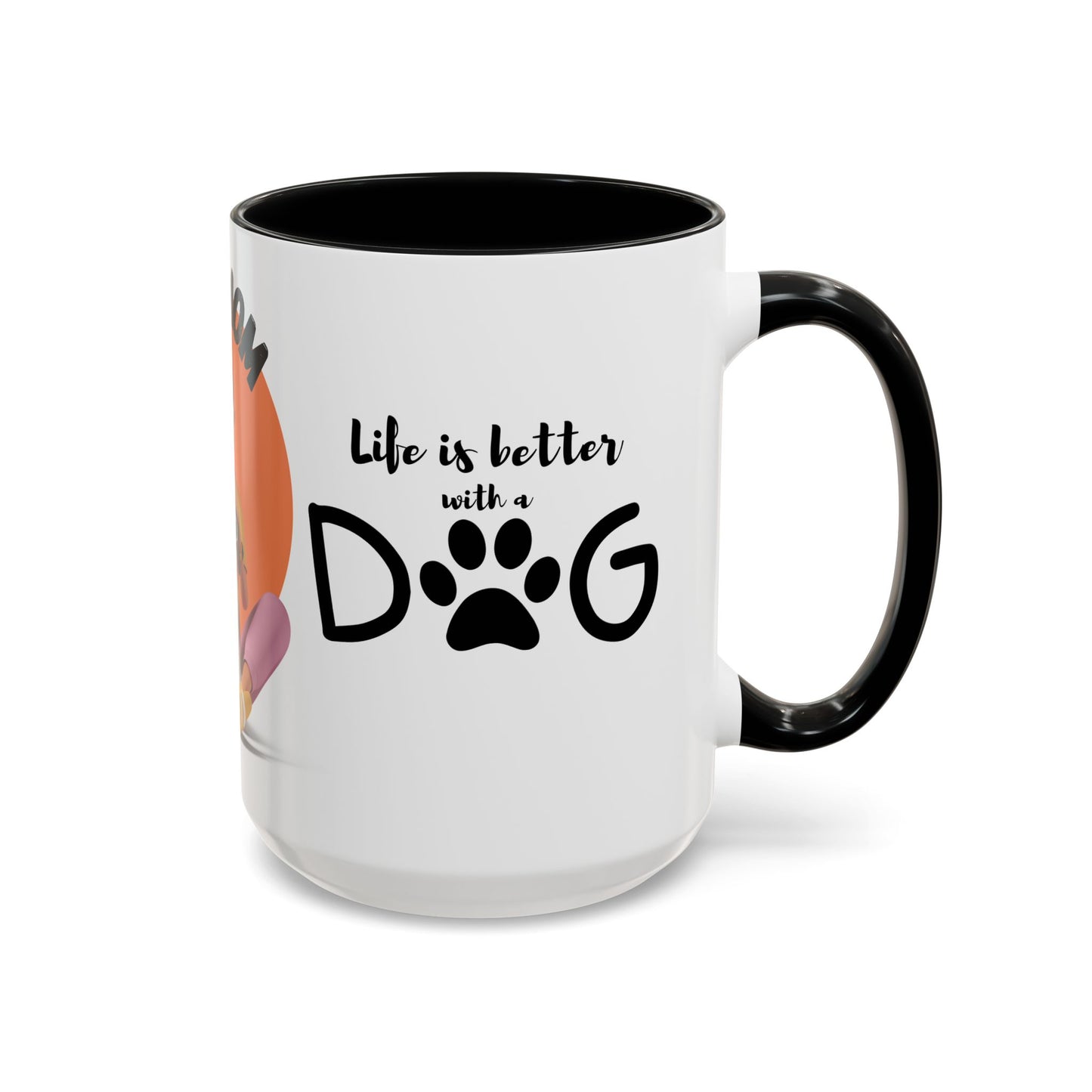 Fur Mom - Accent Coffee Mug (11, 15oz)