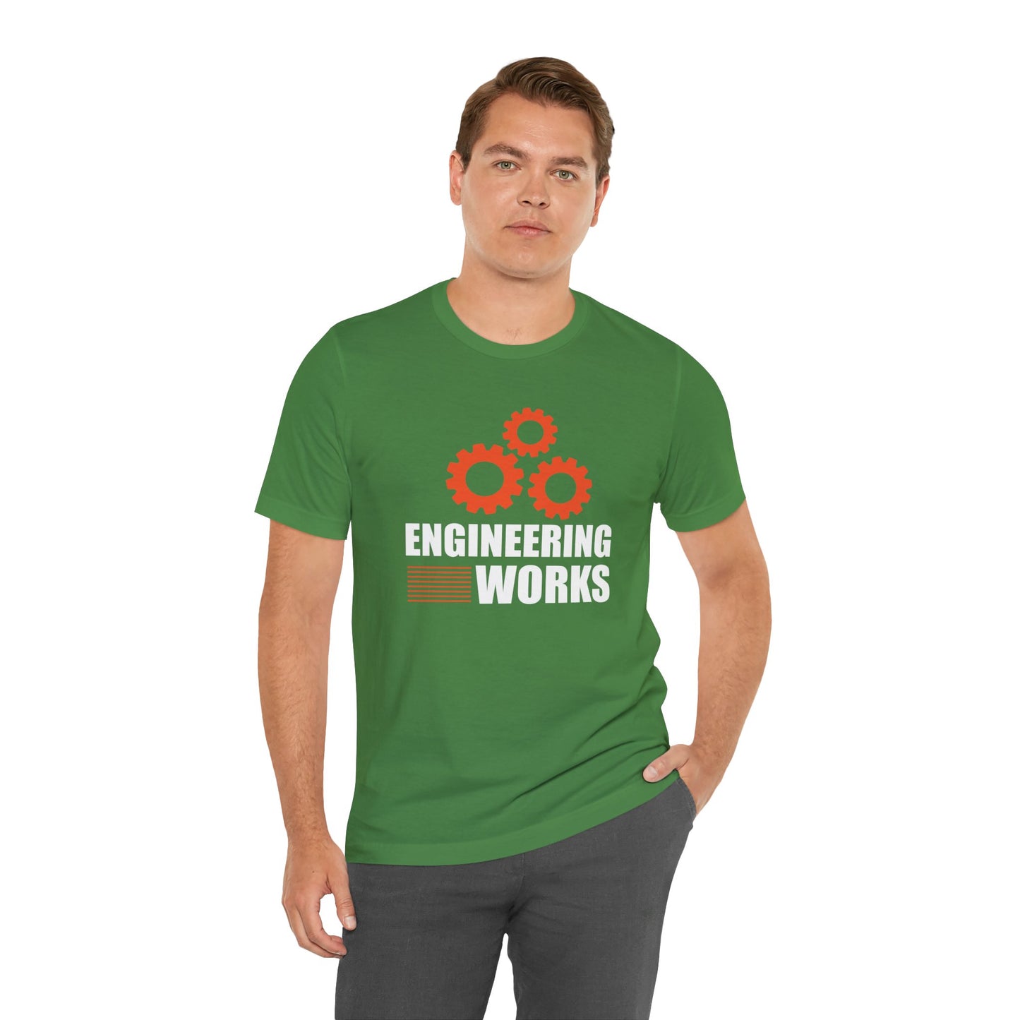 Engineer:  Engineering Works - Unisex Jersey Short Sleeve Tee