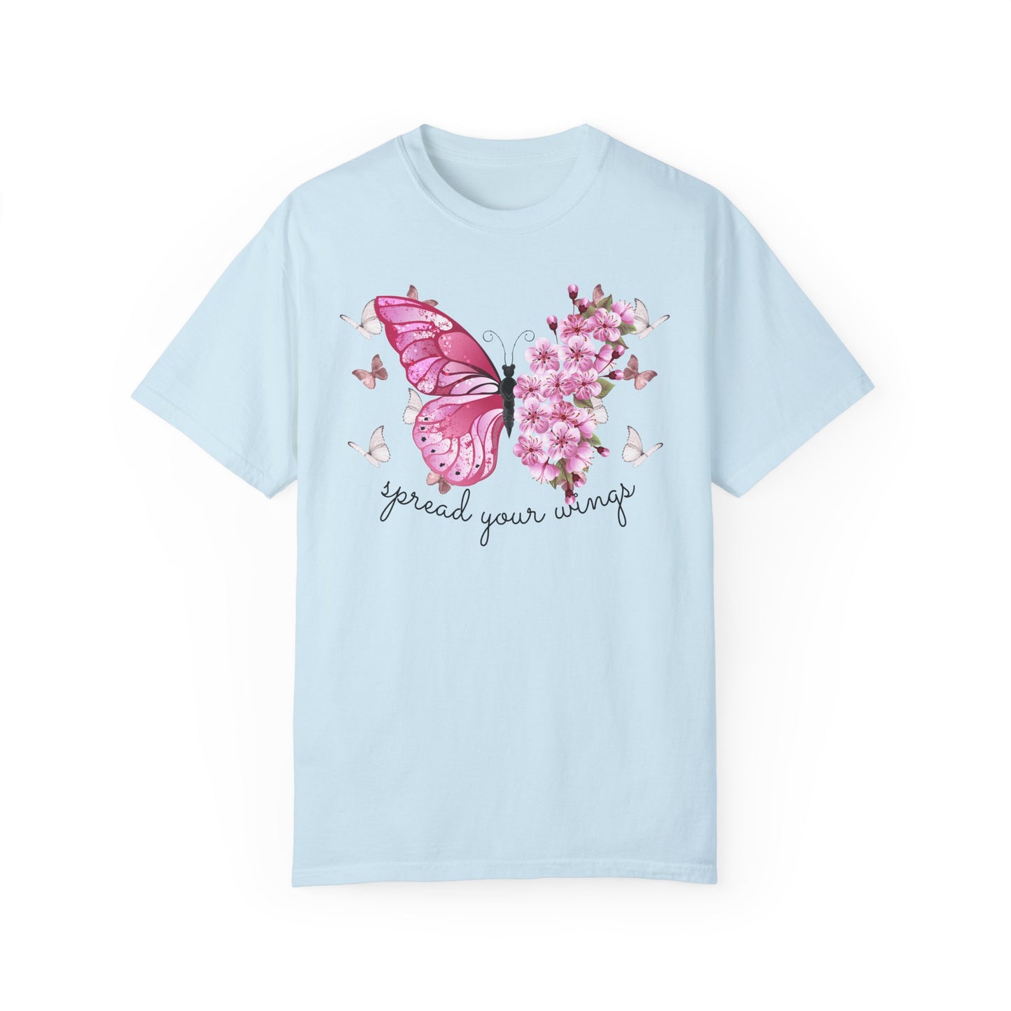 Butterfly, Embrace the Beauty of Nature - Unisex Garment-Dyed T-shirt - 10329