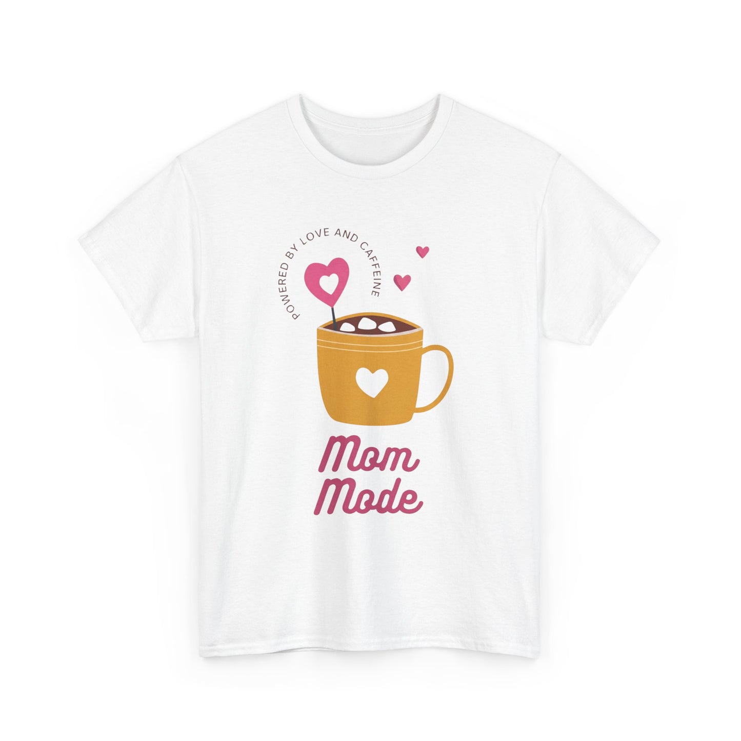 Mom Mode T‑Shirt – Cute Coffee Mug Graphic Tee for Moms (Mom Mode) - 14880