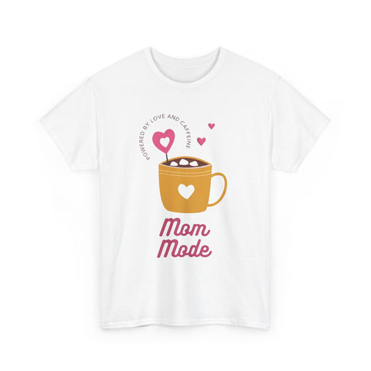 Mom Mode T‑Shirt – Cute Coffee Mug Graphic Tee for Moms (Mom Mode) - 14880