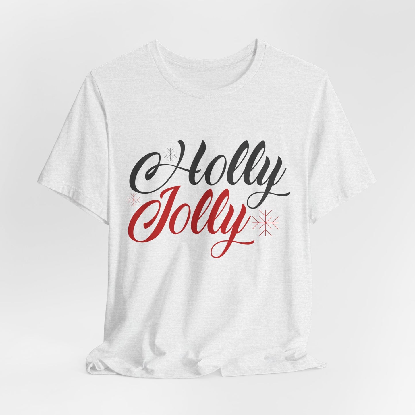 Christmas: Hollly Jolly - Unisex Jersey Short Sleeve Tee