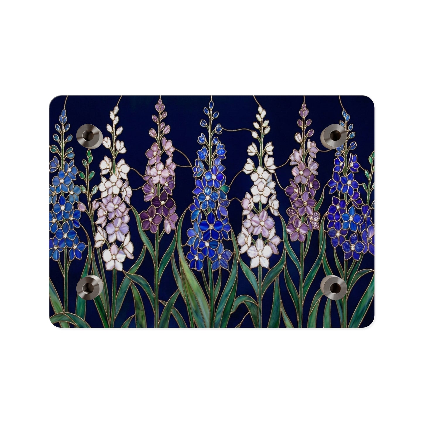 Larkspur Floral Acrylic Wall Art — 14605