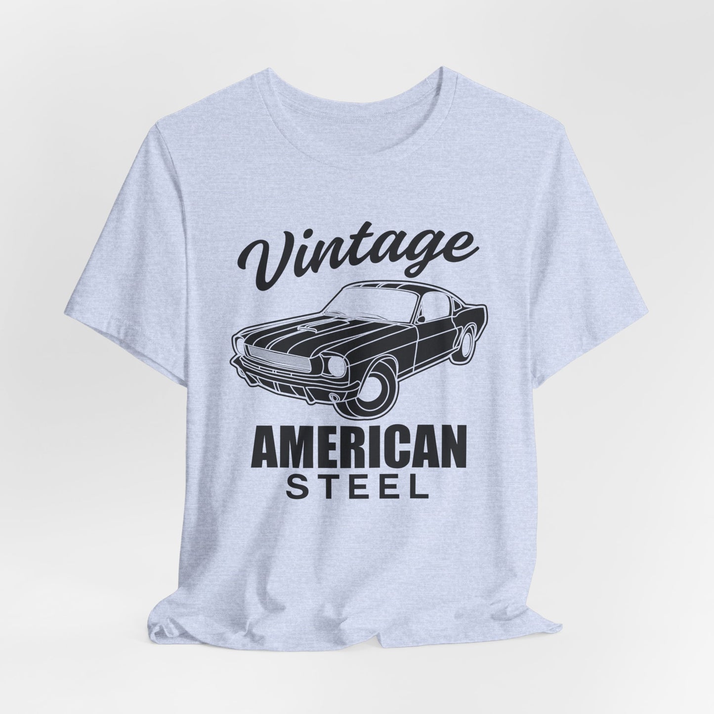 Vintage American Steel - Unisex Jersey Short Sleeve Tee - 13032