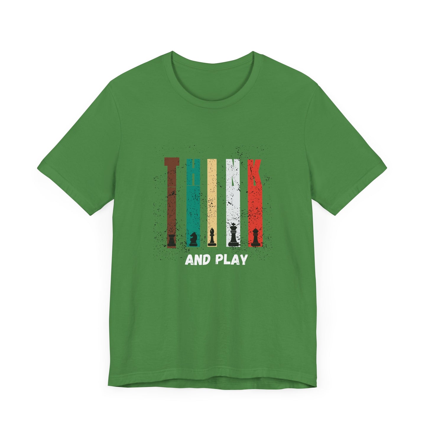 Think and Play  - Unisex Jersey Short Sleeve Tee - 10640