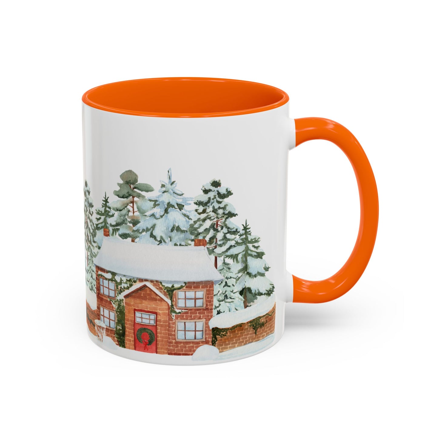 Christmas Houses - Accent Coffee Mug (11, 15oz) - 10456