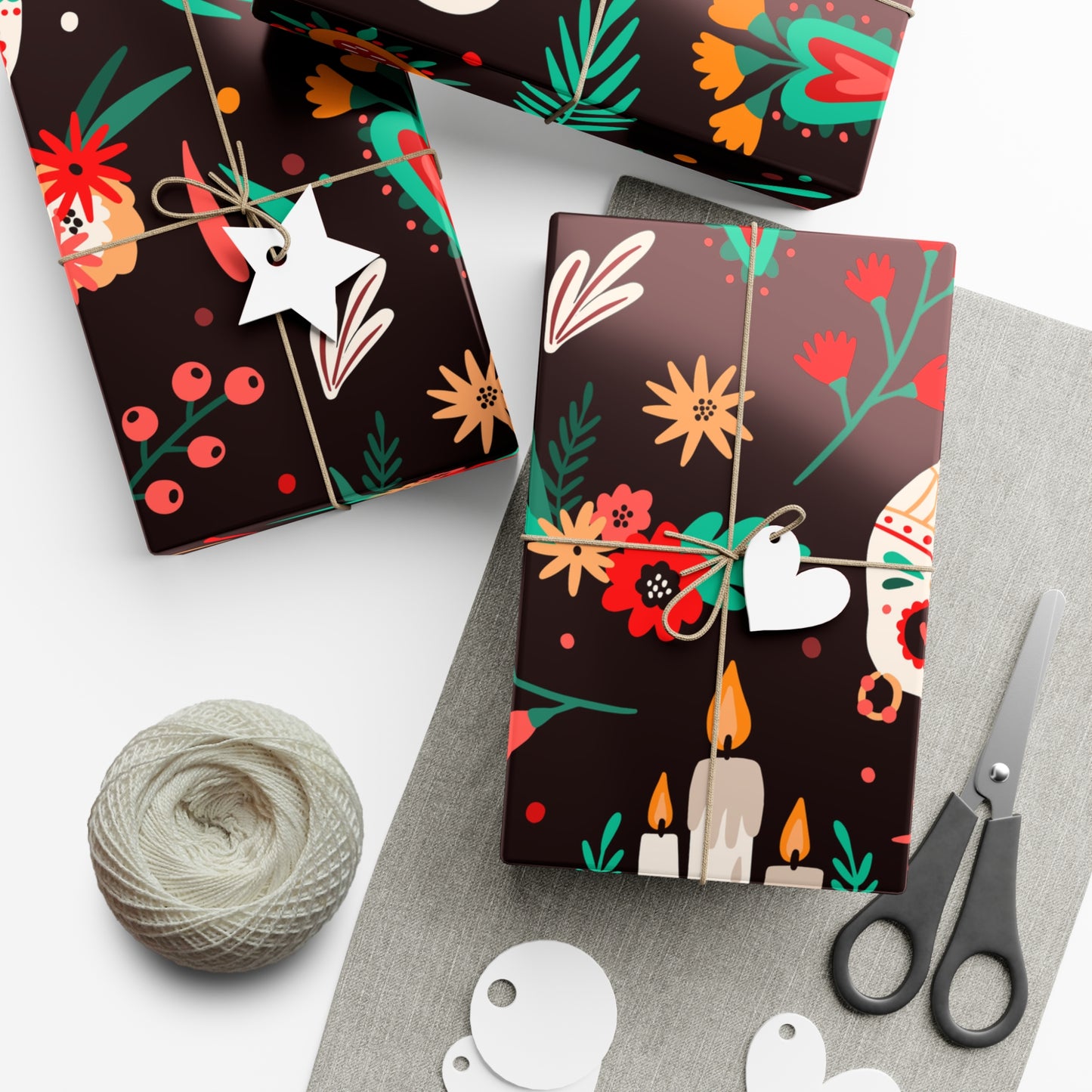 Black Ghost - Gift Wrap Papers - 13850