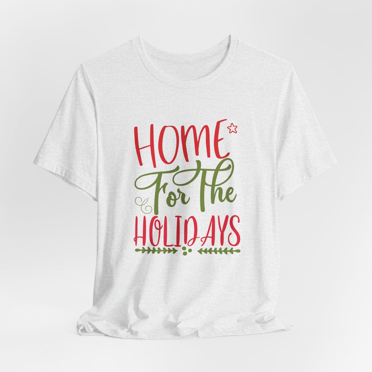 Christmas: Home For The Holiday - Unisex Jersey Short Sleeve Tee