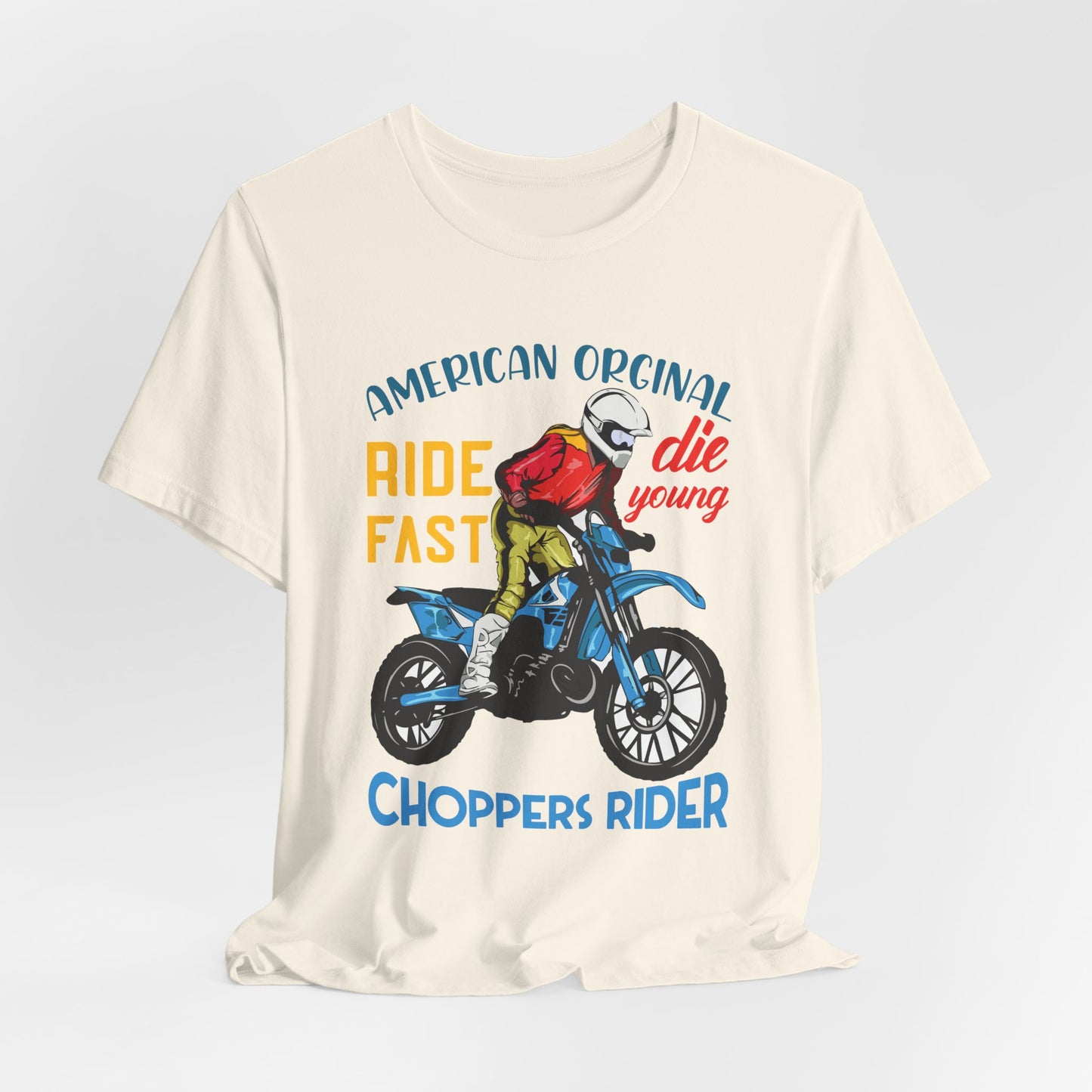 American Original,  Choppers Rider - Unisex Jersey Short Sleeve Tee - 13561