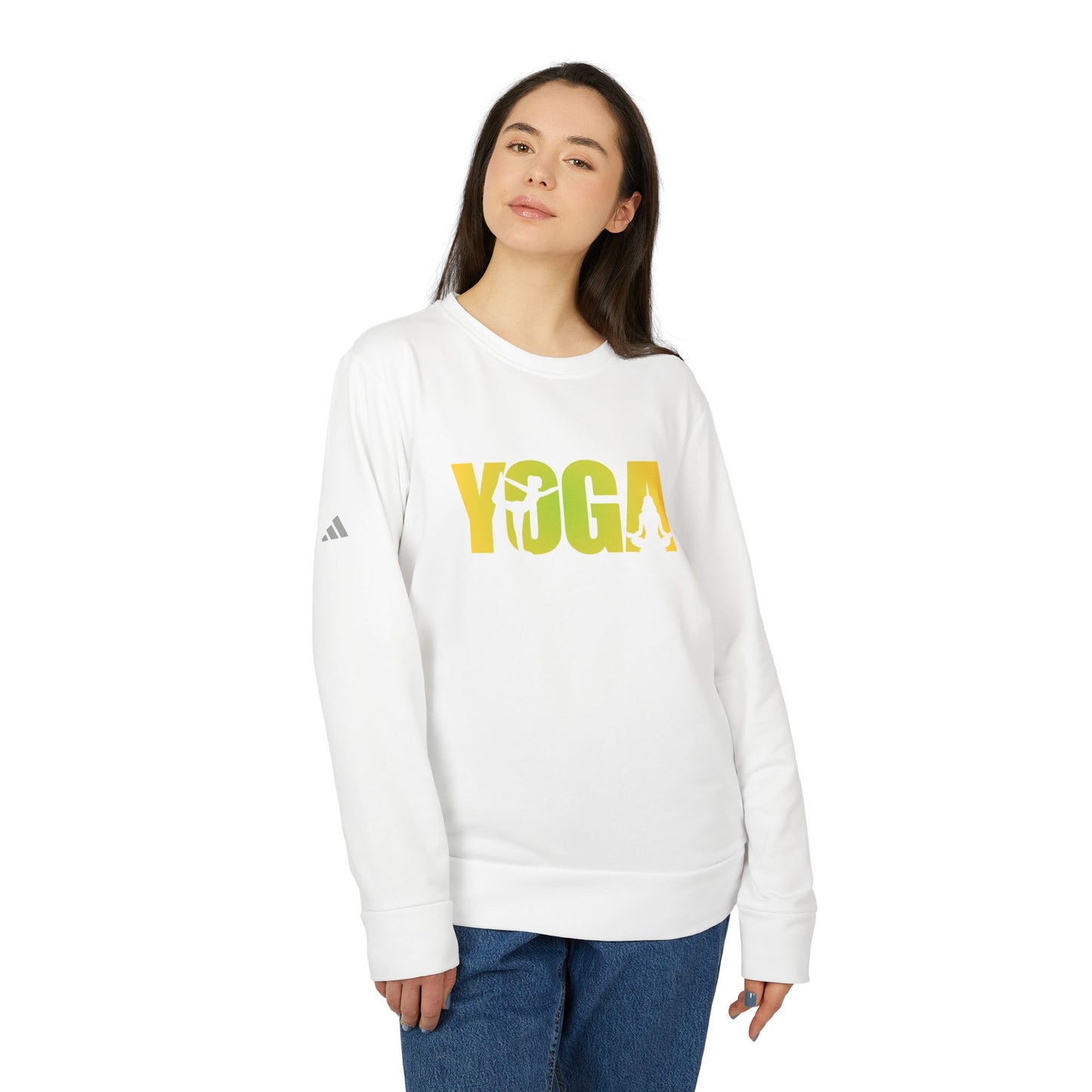 Yoga - Adidas Unisex Fleece Crewneck Sweatshirt