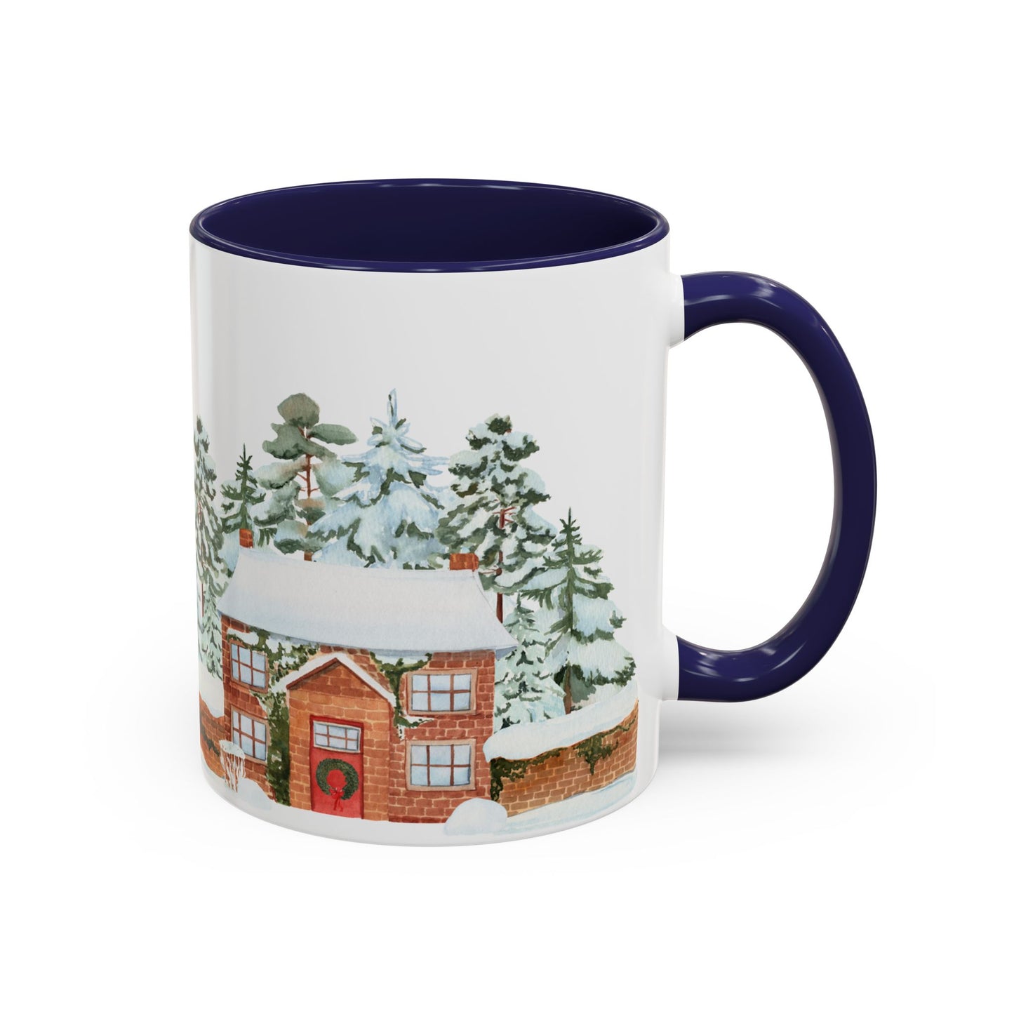 Christmas Houses - Accent Coffee Mug (11, 15oz) - 10456