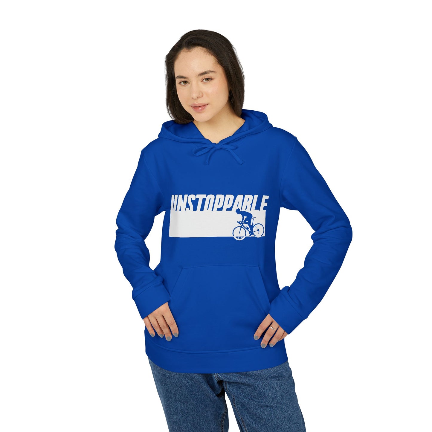 Bicycle: Unstoppable - Adidas Unisex Fleece Hoodie