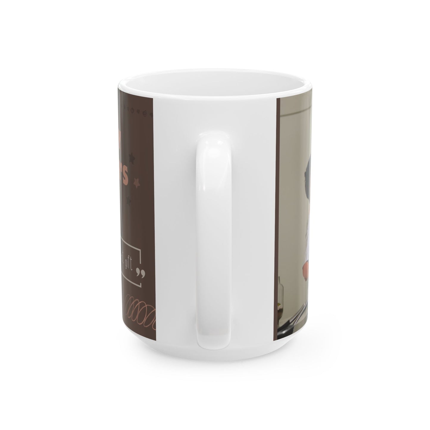 Dad, You're The Greatest Gift!  Photo Customizable, Ceramic Mug - (11oz, 15oz) - 12896