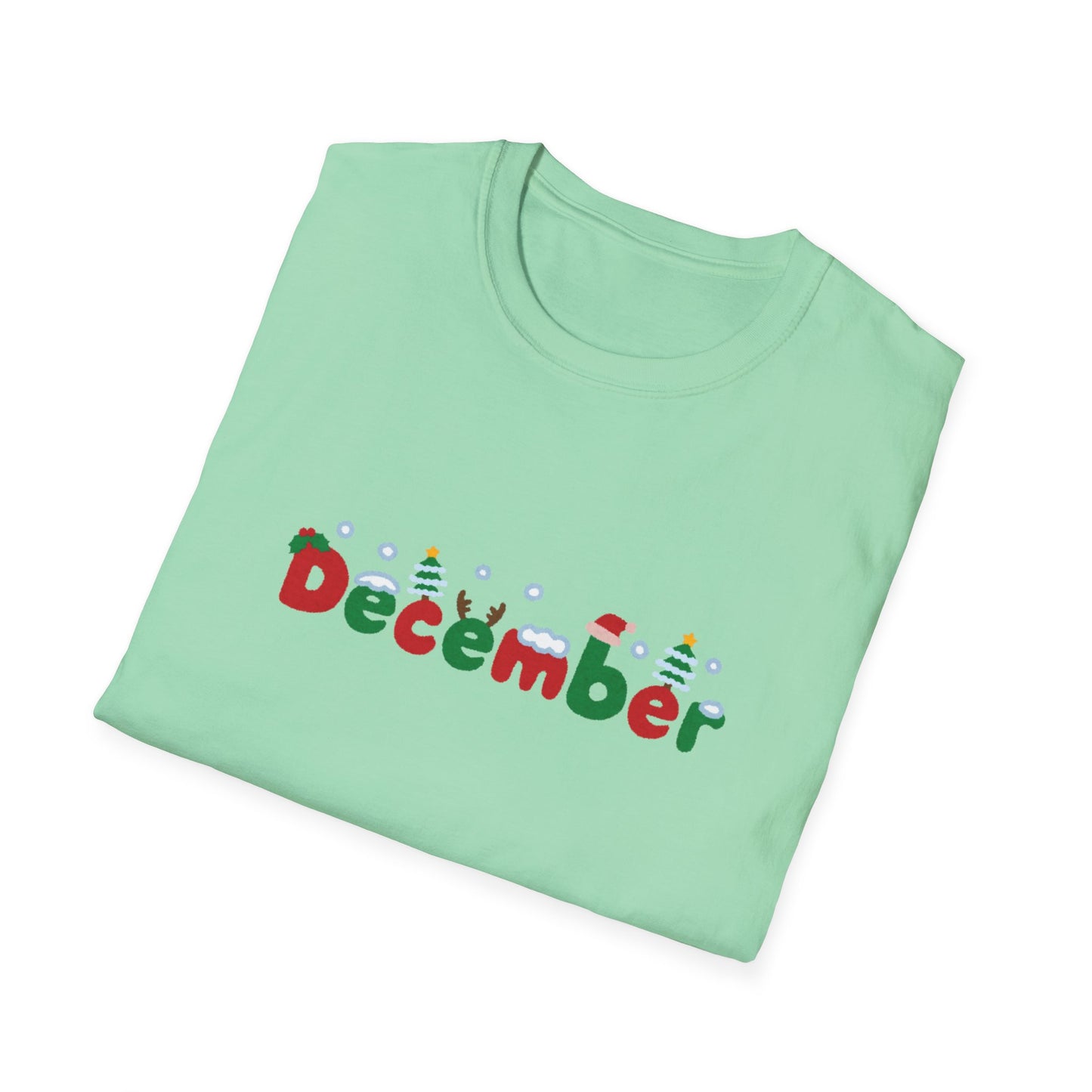 December - Unisex Softstyle T-Shirt - 10409